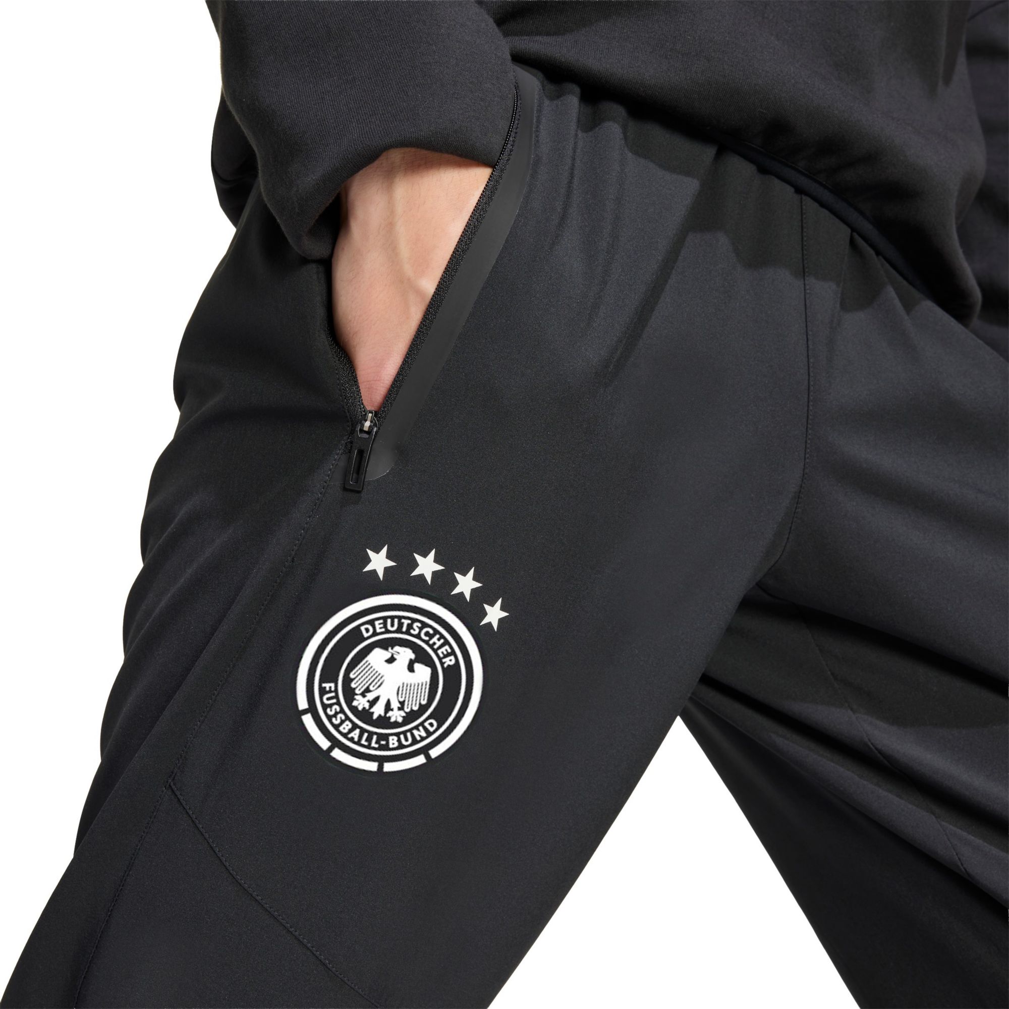adidas Adult Germany 2026 Black Travel Pants product image