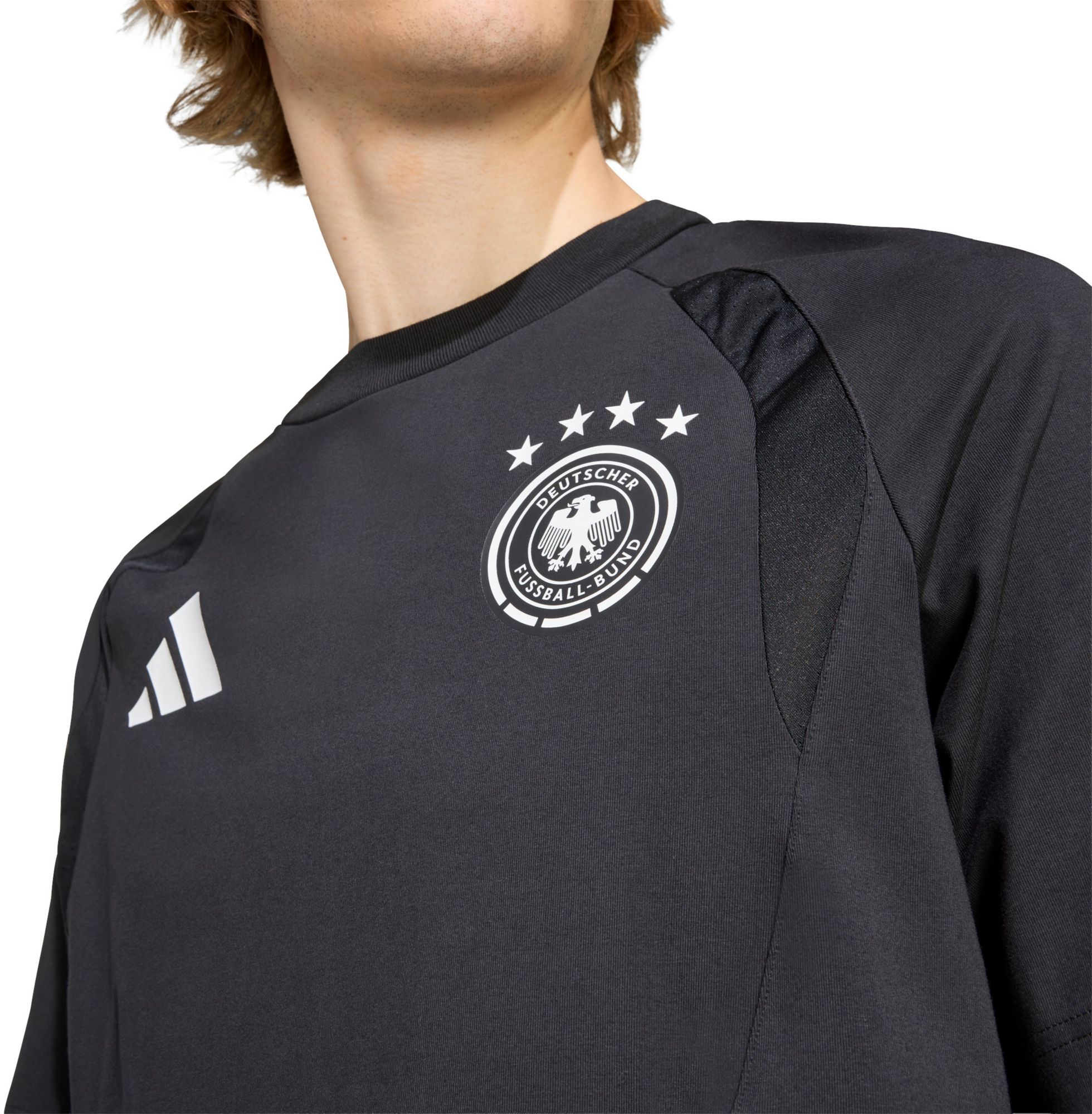 adidas Adult Germany 2026 Black Travel T-Shirt product image
