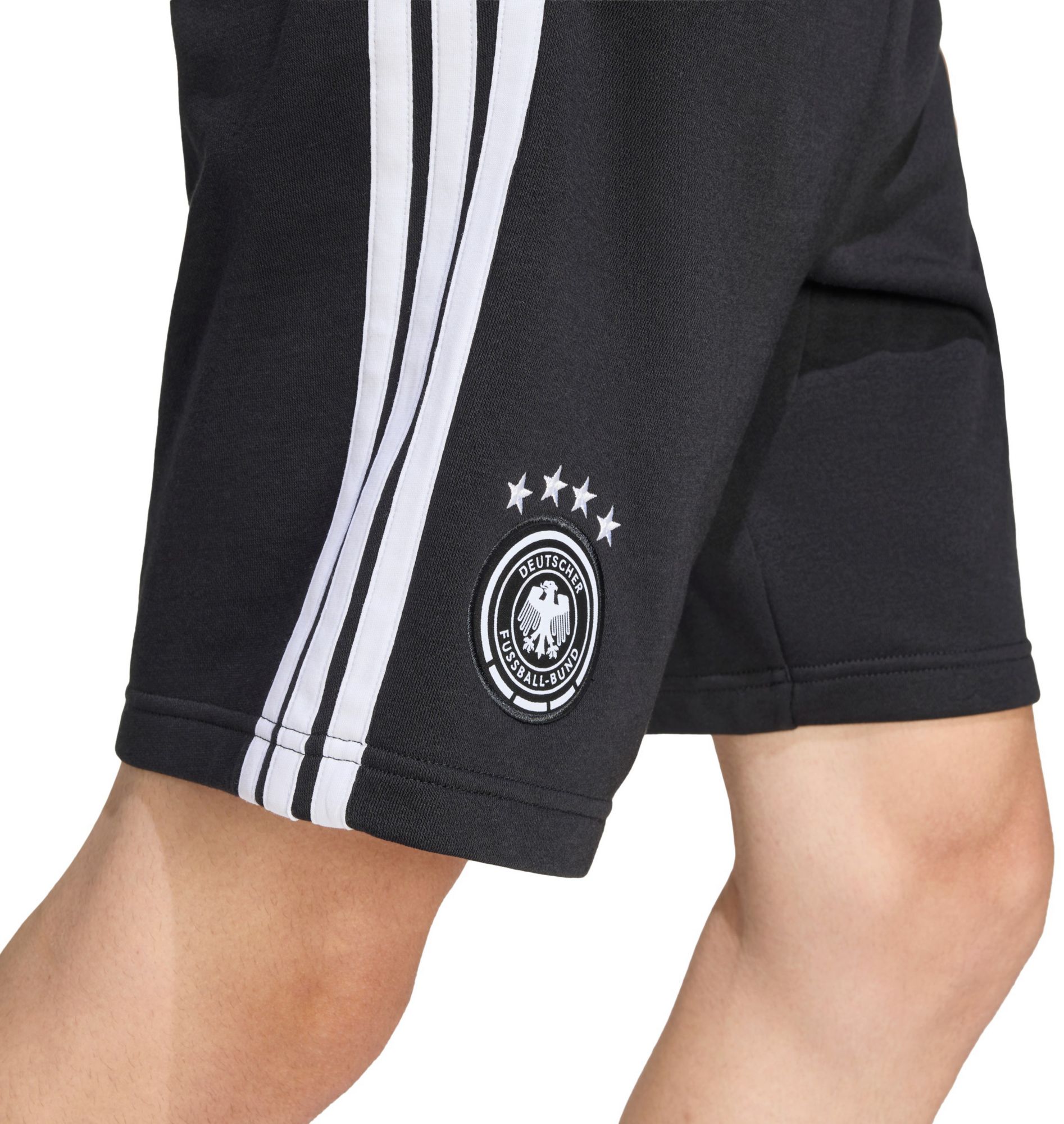 adidas Adult Germany 2026 Black Team Logo Shorts product image