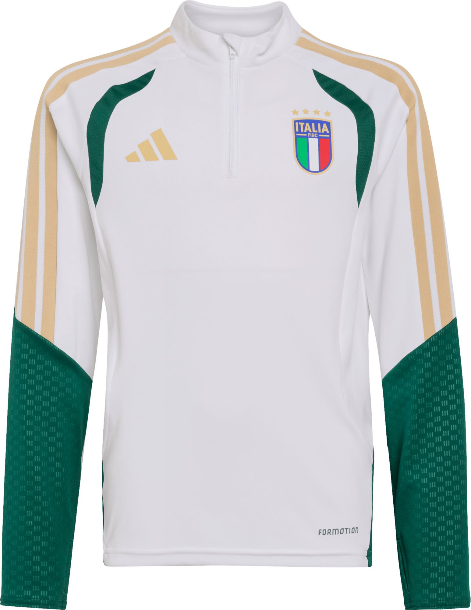 adidas Youth Italy 2026 Home Quarter-Zip Training Pullover product image