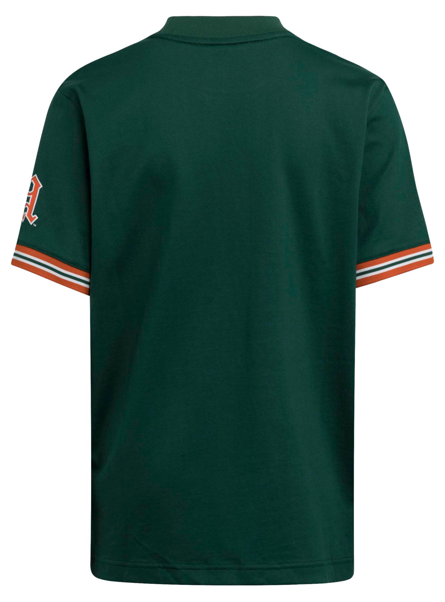 adidas Youth Miami Hurricanes Green Baseball Jersey product image