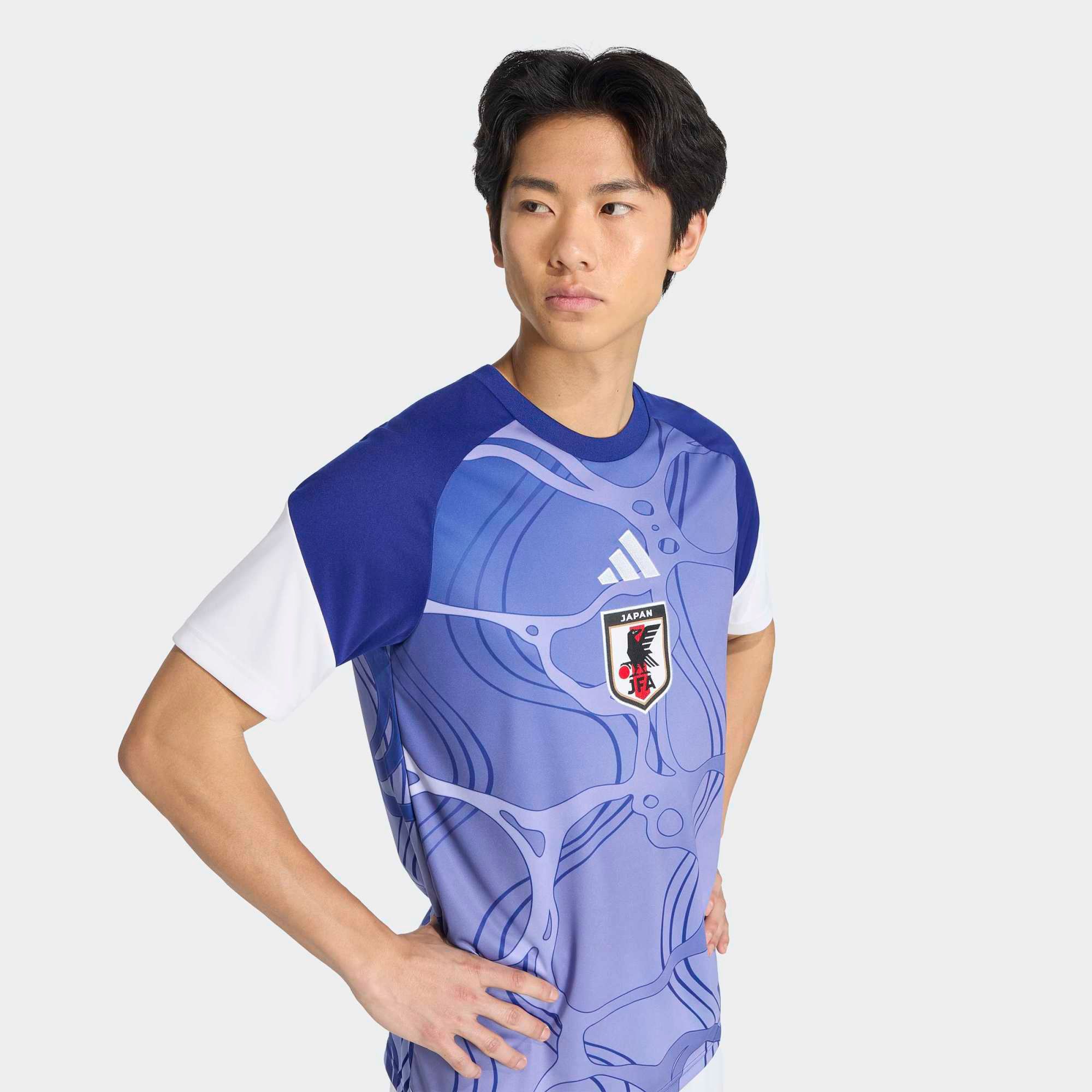 adidas Adult Japan White 2026 Home Prematch Jersey product image