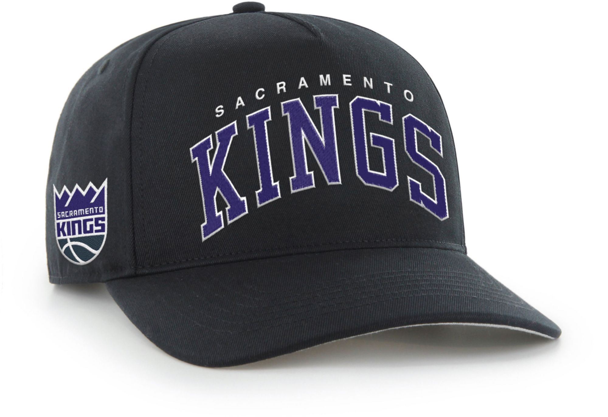 '47 Brand Adult Sacramento Kings Block Arch Hitch Adjustable Hat