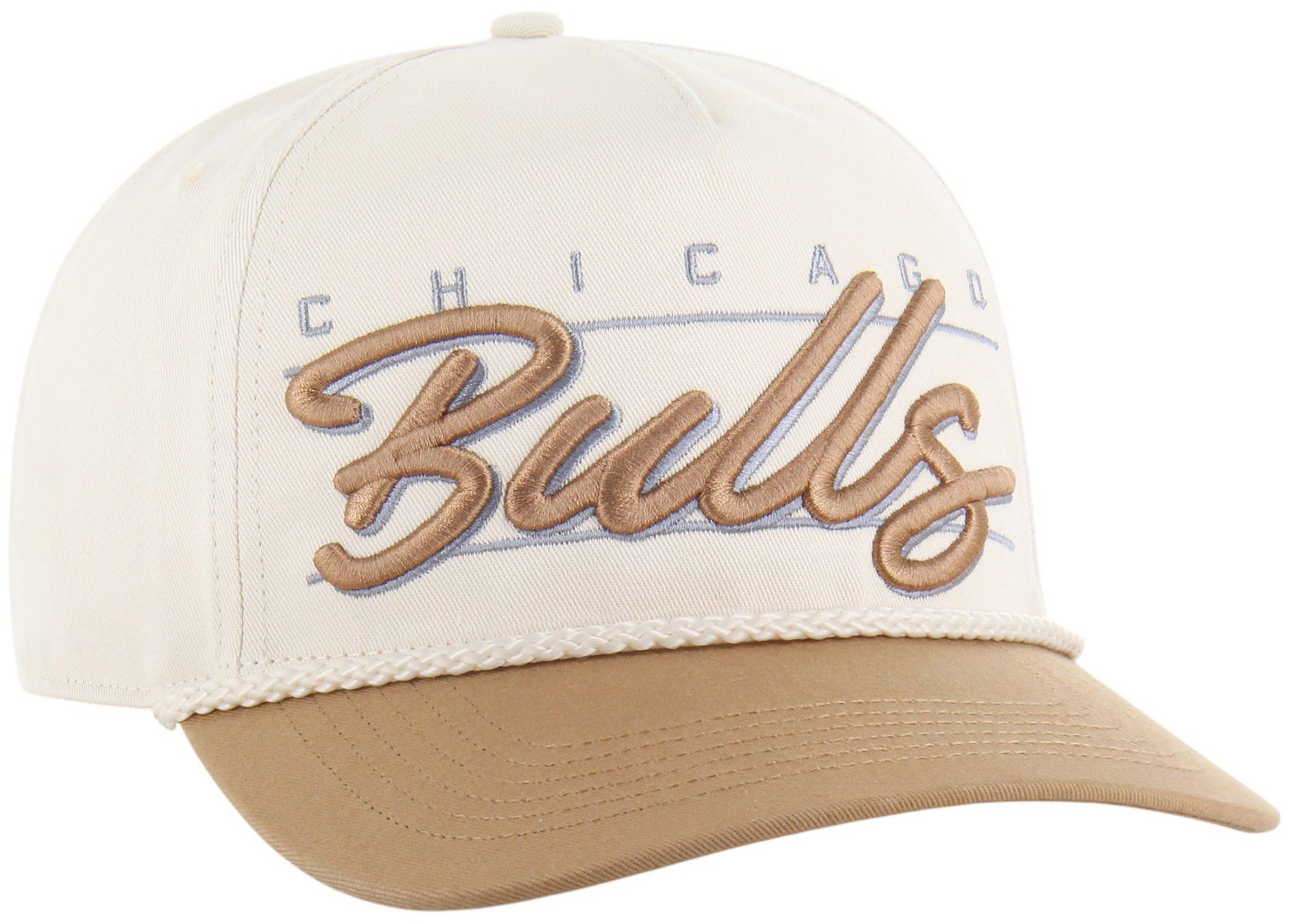 '47 Adult Chicago Bulls Tan Neutral Condor Hitch Adjustable Hat product image