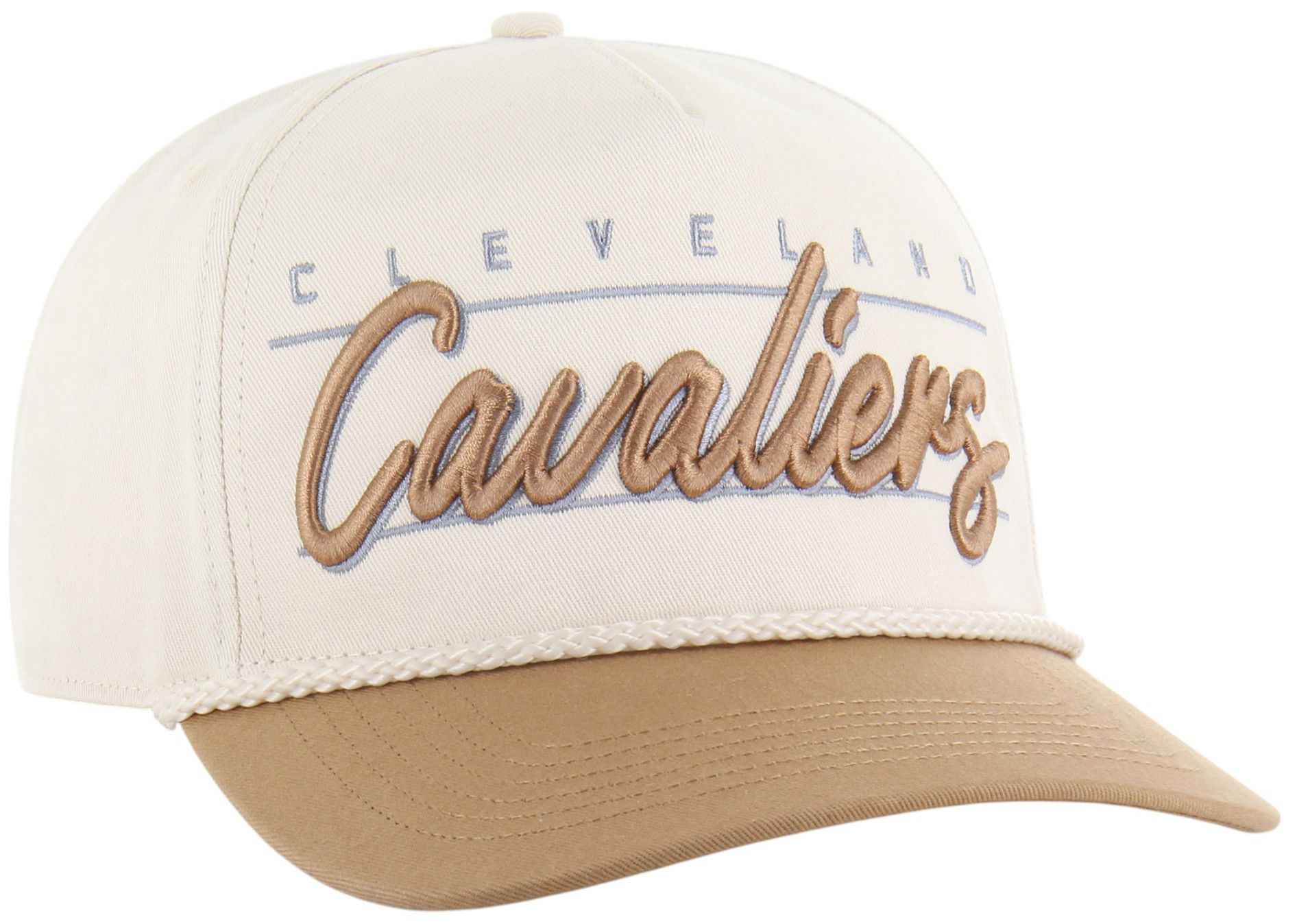 '47 Adult Cleveland Cavaliers Tan Neutral Condor Hitch Adjustable Hat product image