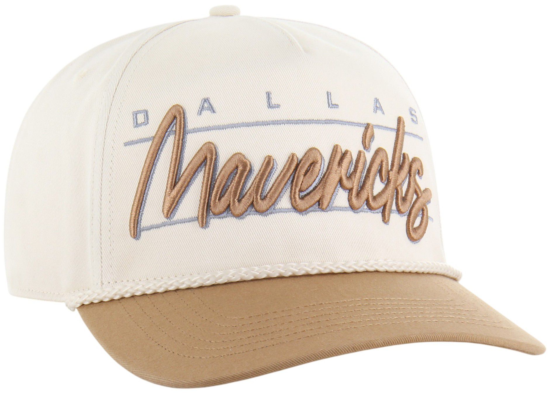 '47 Adult Dallas Mavericks Tan Neutral Condor Hitch Adjustable Hat product image