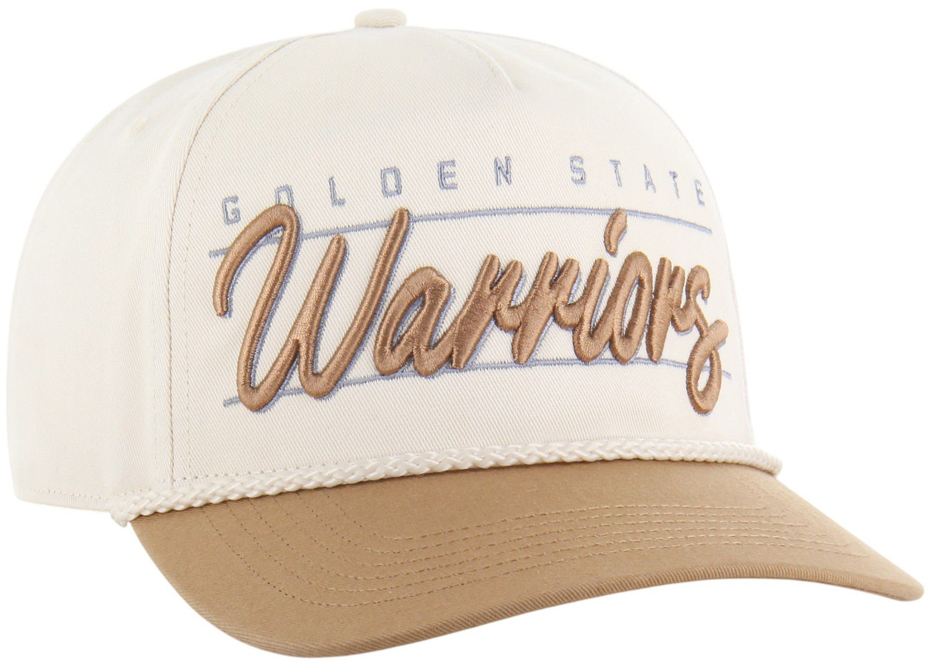 '47 Adult Golden State Warriors Tan Neutral Condor Hitch Adjustable Hat product image