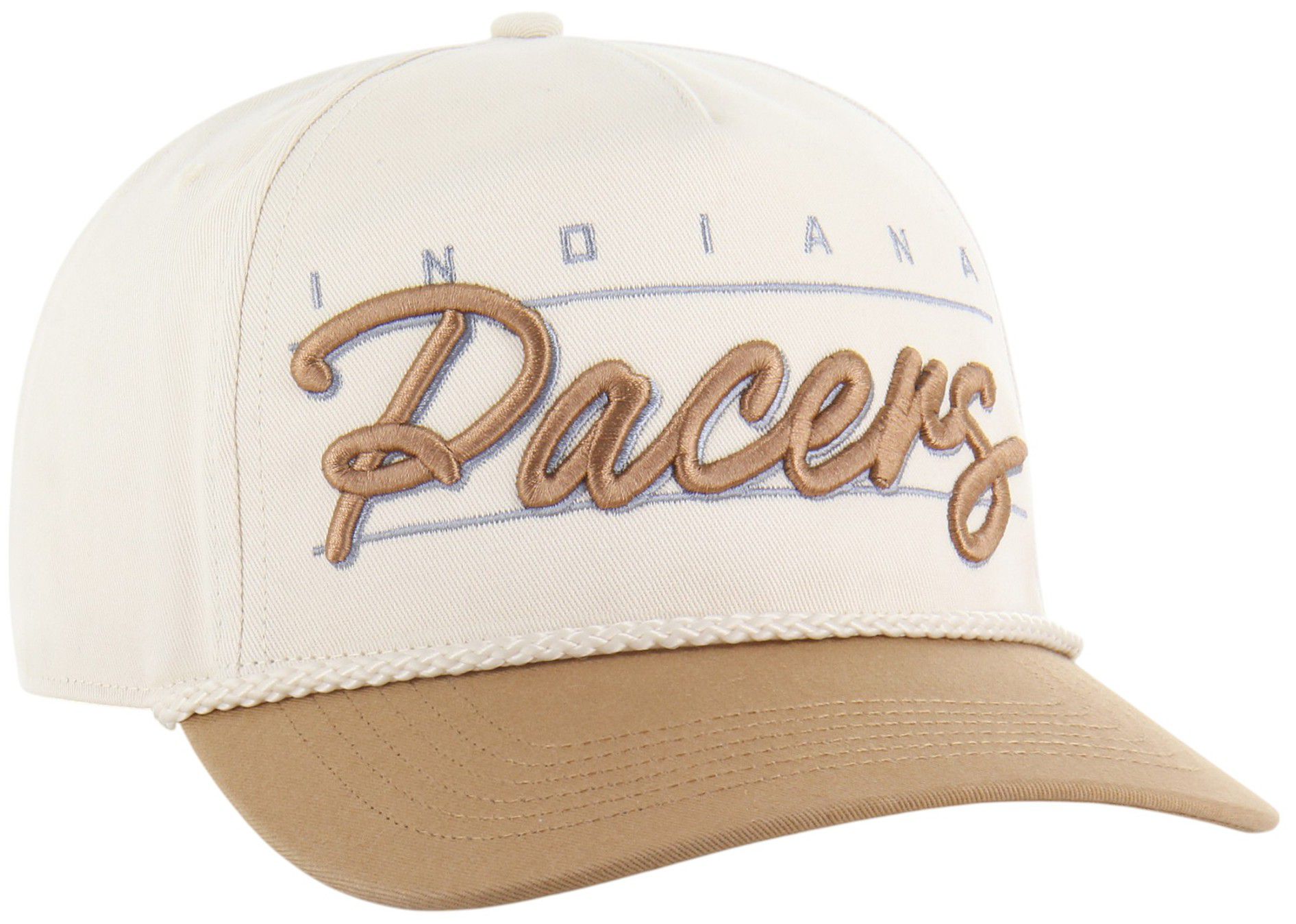 '47 Adult Indiana Pacers Tan Neutral Condor Hitch Adjustable Hat product image