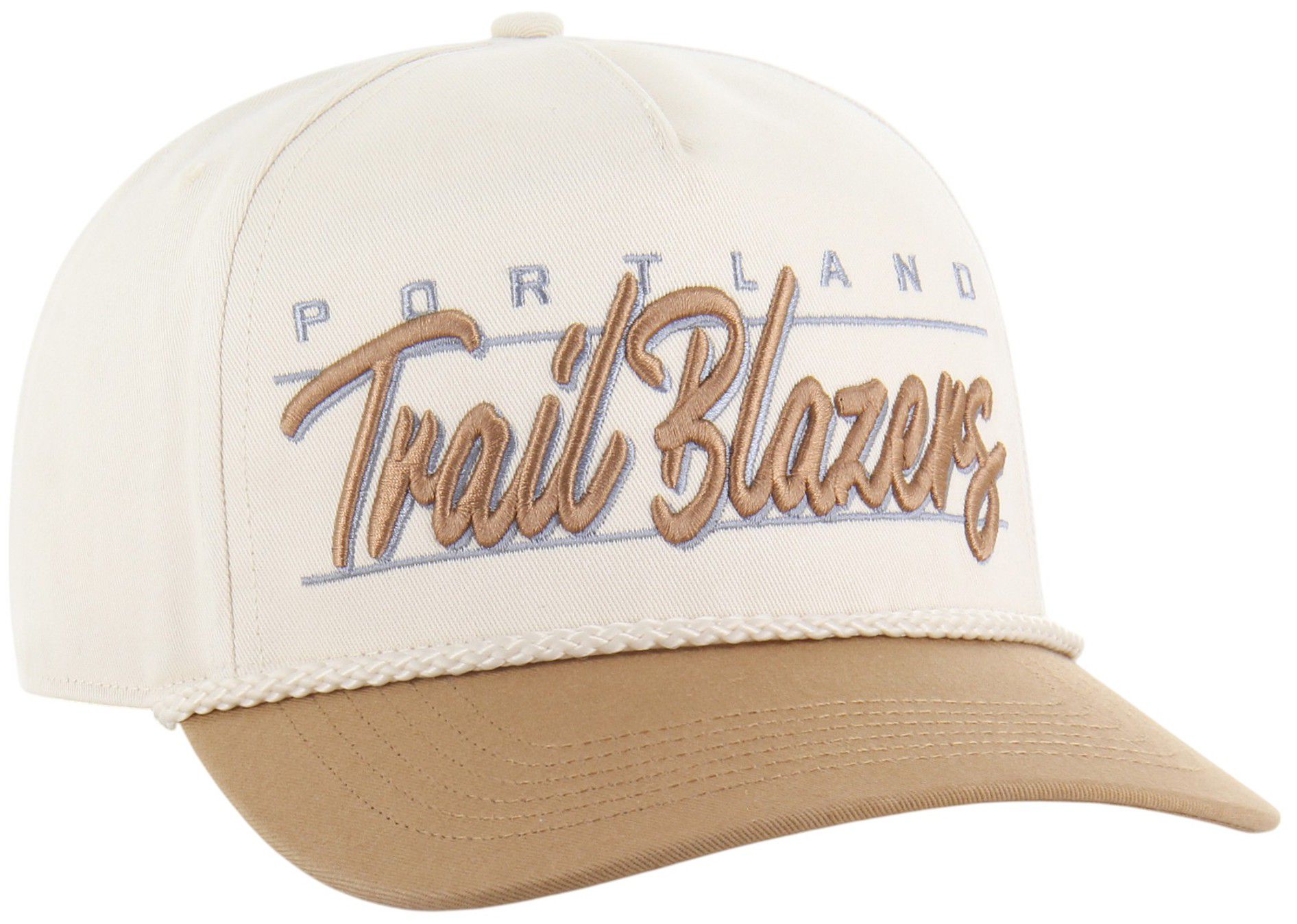 '47 Adult Portland Trail Blazers Tan Neutral Condor Hitch Adjustable Hat product image