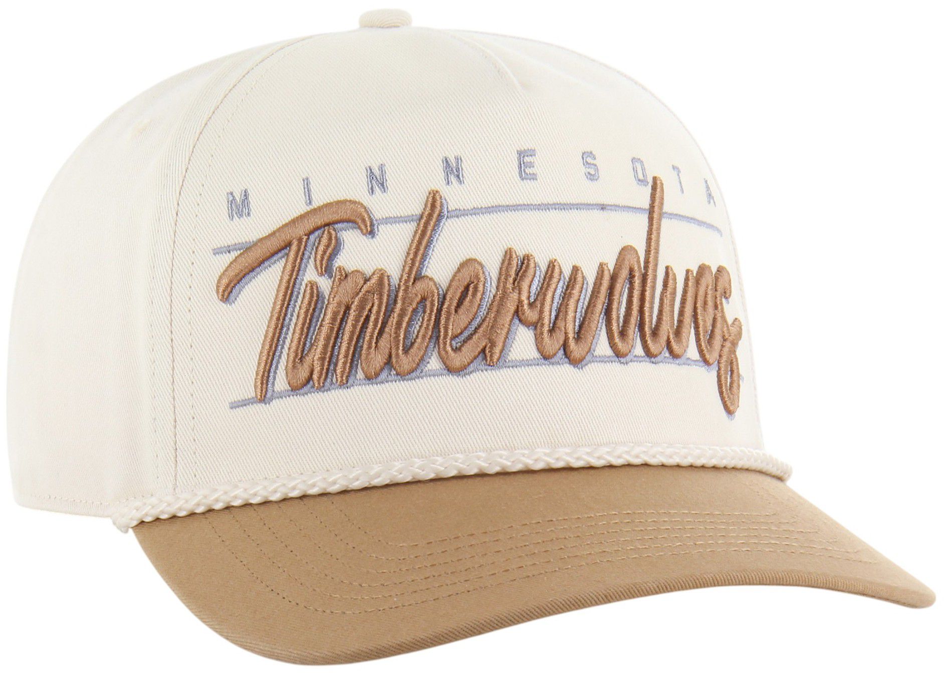 '47 Adult Minnesota Timberwolves Tan Neutral Condor Hitch Adjustable Hat product image