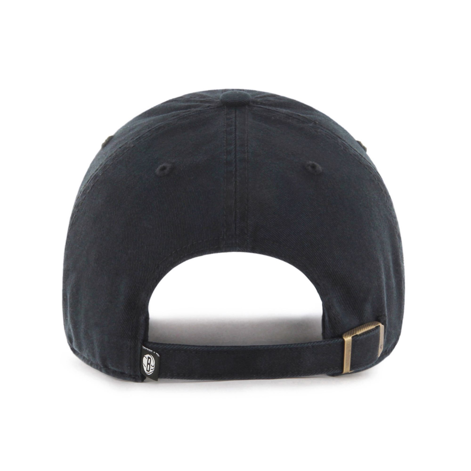‘47 Brooklyn Nets Black Clean Up Adjustable Hat product image