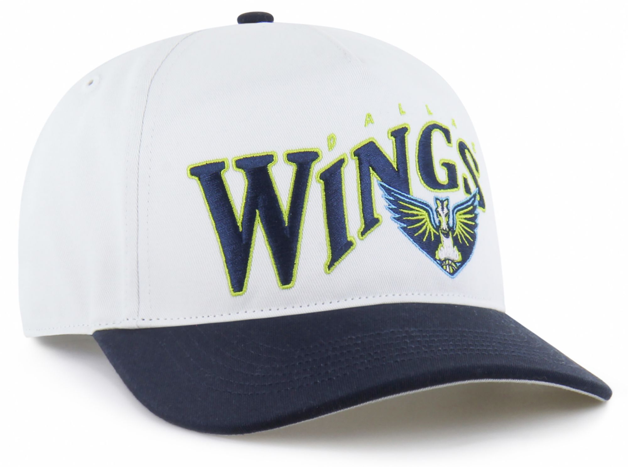 '47 Adult Dallas Wings White Two Tone Wave Hitch Adjustable Hat product image
