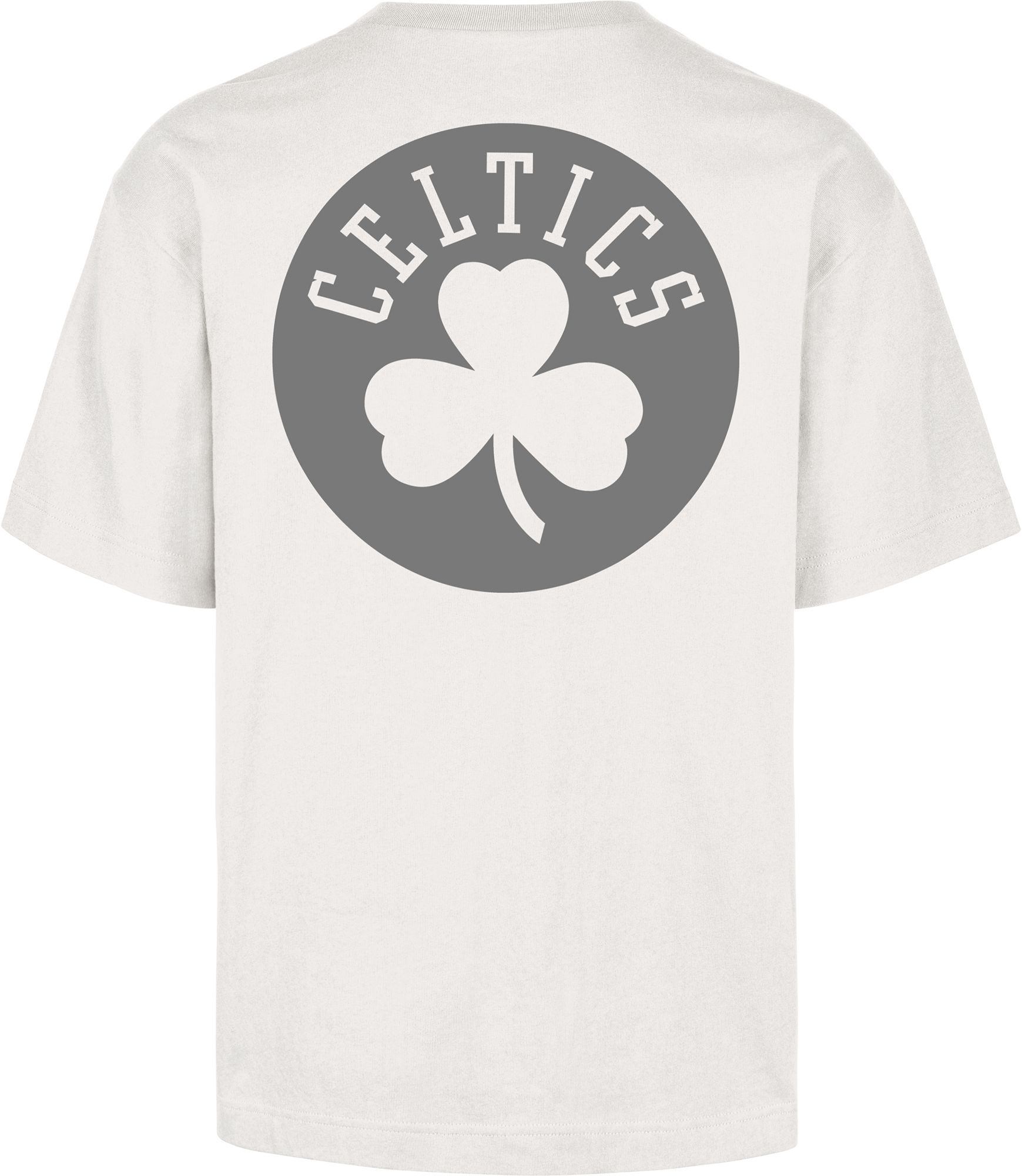'47 Men's Boston Celtics Off White Contemporary Basics Lateral Foundation T-Shirt product image