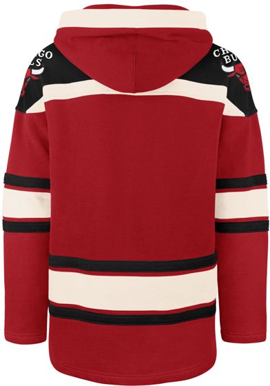 ‘47 Men's Chicago Bulls Red Lacer Hoodie product image