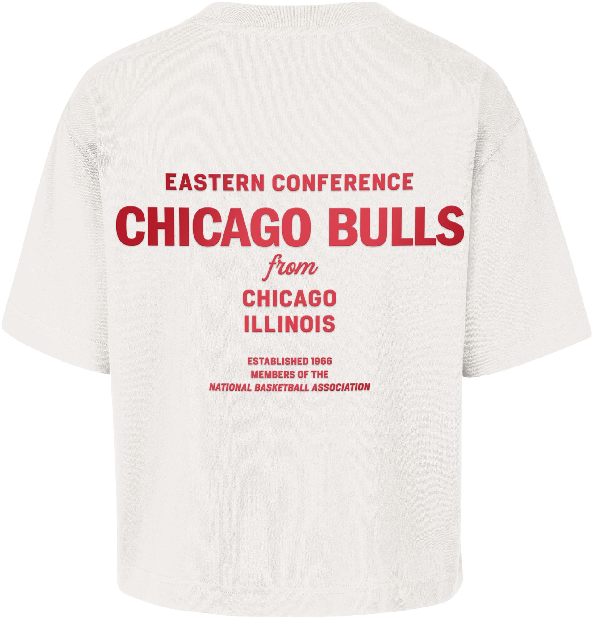 '47 Women's Chicago Bulls Off-White Leon City T-Shirt product image