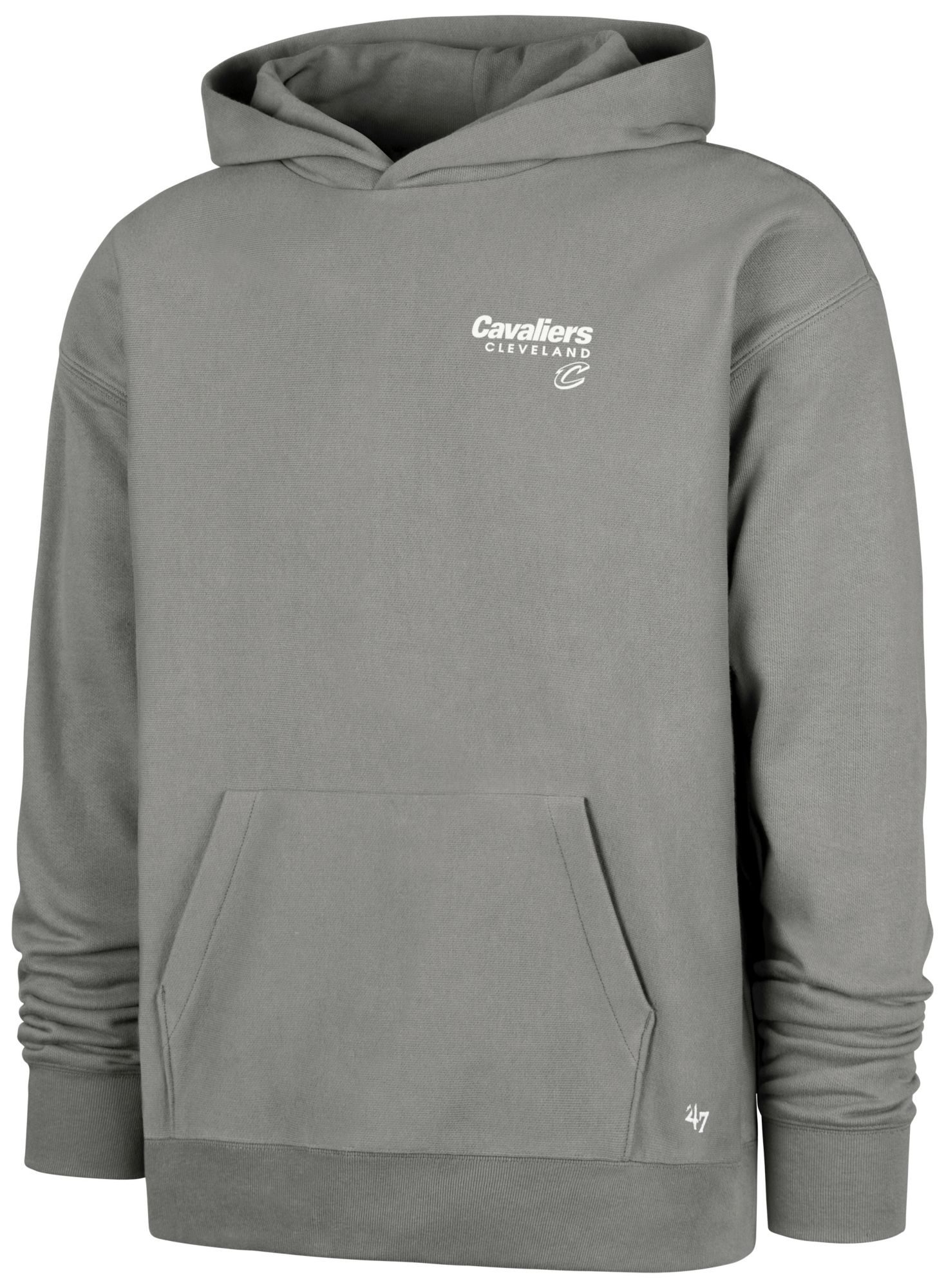 '47 Men's Cleveland Cavaliers Grey Triple Double Hoodie product image