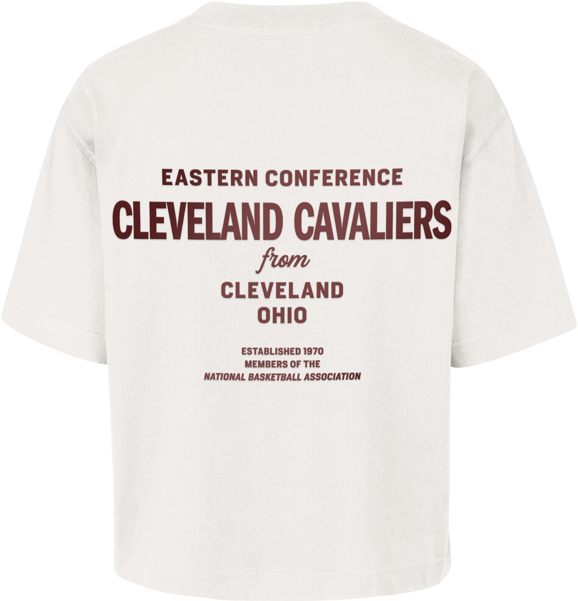 '47 Women's Cleveland Cavaliers Off-White Leon City T-Shirt product image