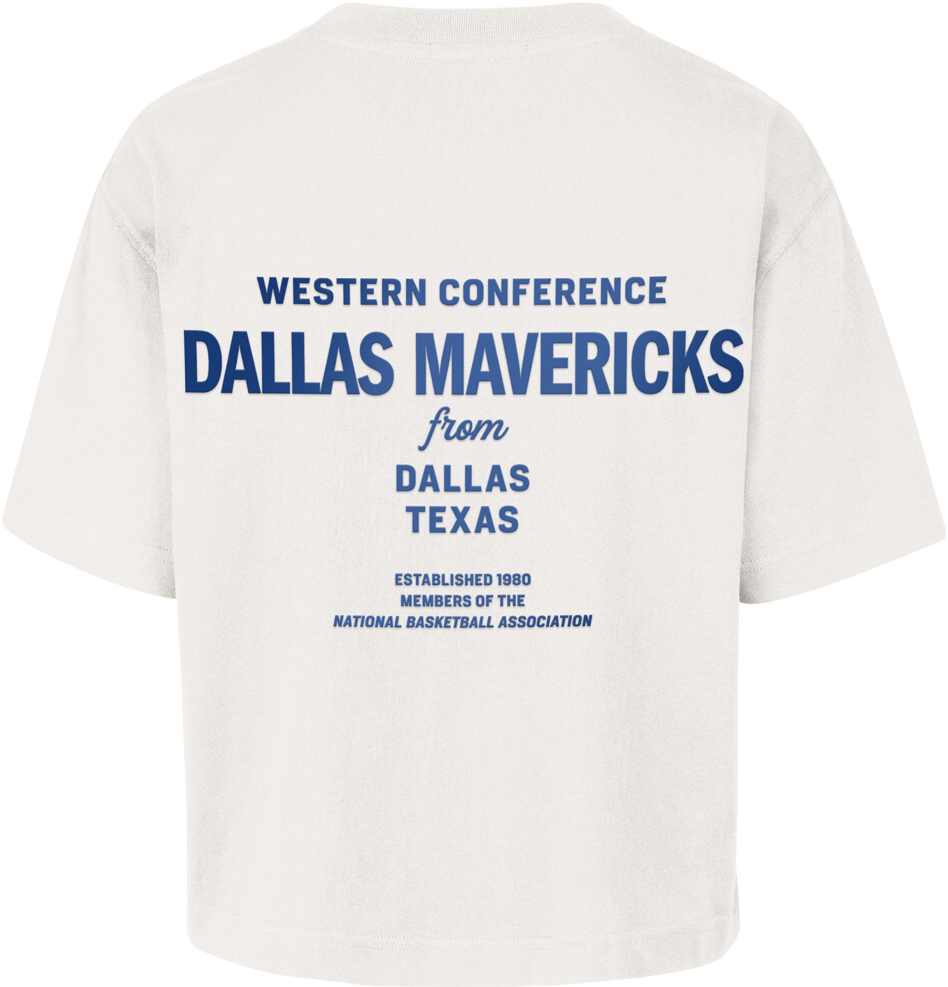 '47 Women's Dallas Mavericks Off-White Leon City T-Shirt product image