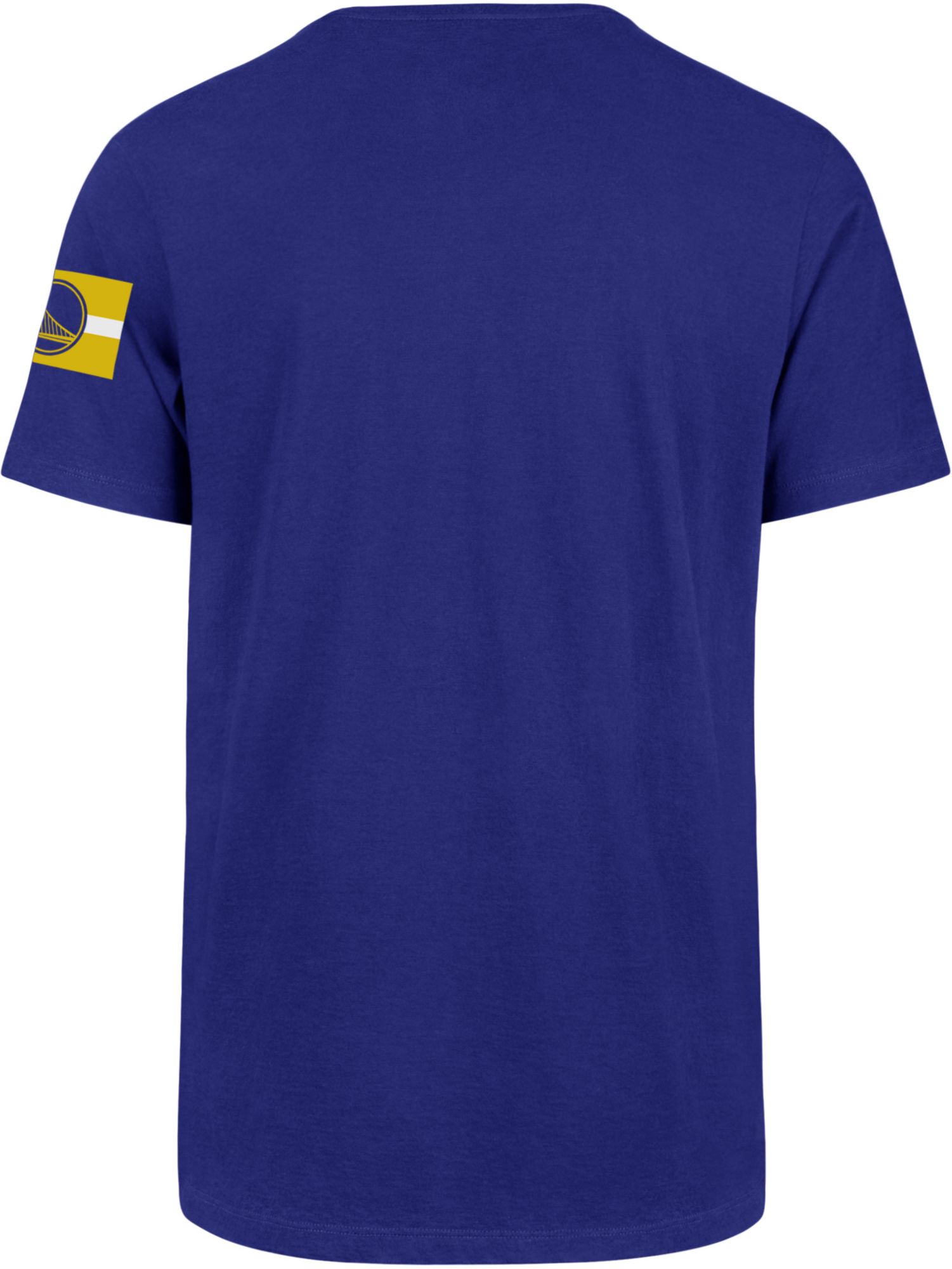 ‘47 Men's Golden State Warriors Royal Blue Half Court T-Shirt product image