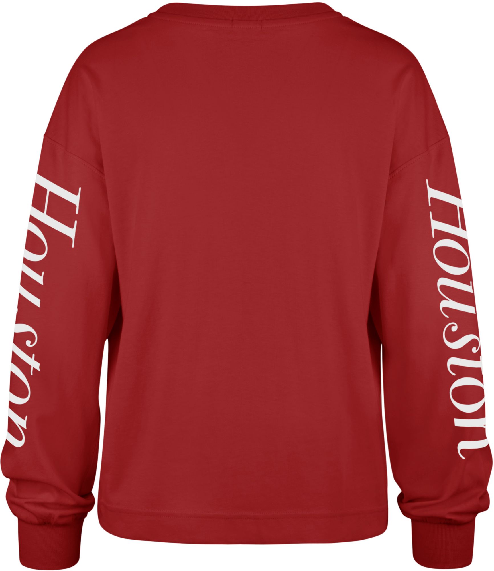 '47 Women's Houston Rockets Red Long Sleeve T-Shirt product image