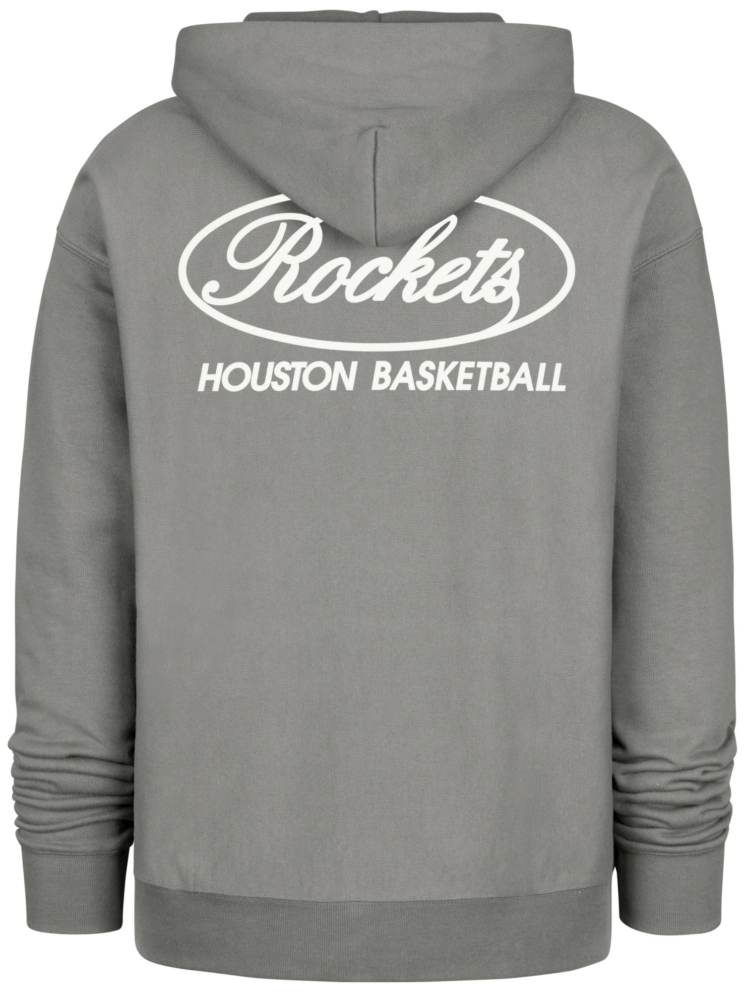 '47 Men's Houston Rockets Grey Triple Double Hoodie product image