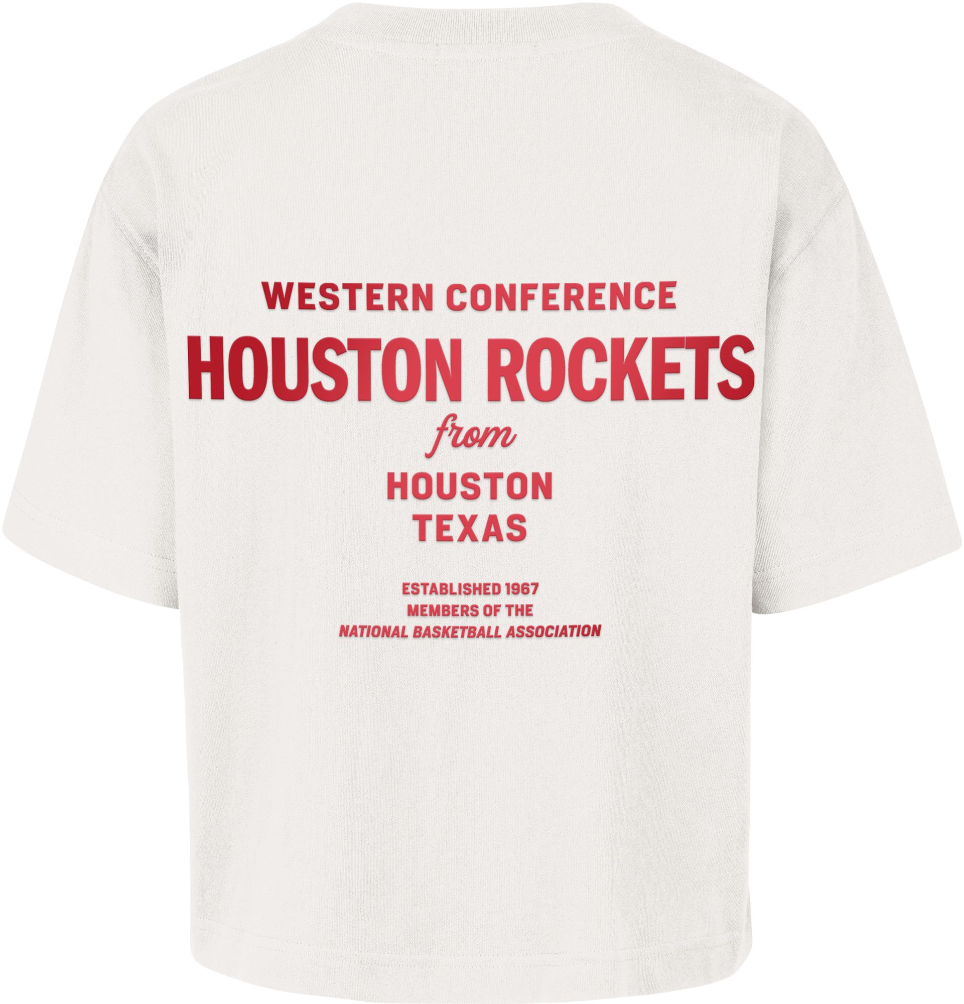 '47 Women's Houston Rockets Off-White Leon City T-Shirt product image