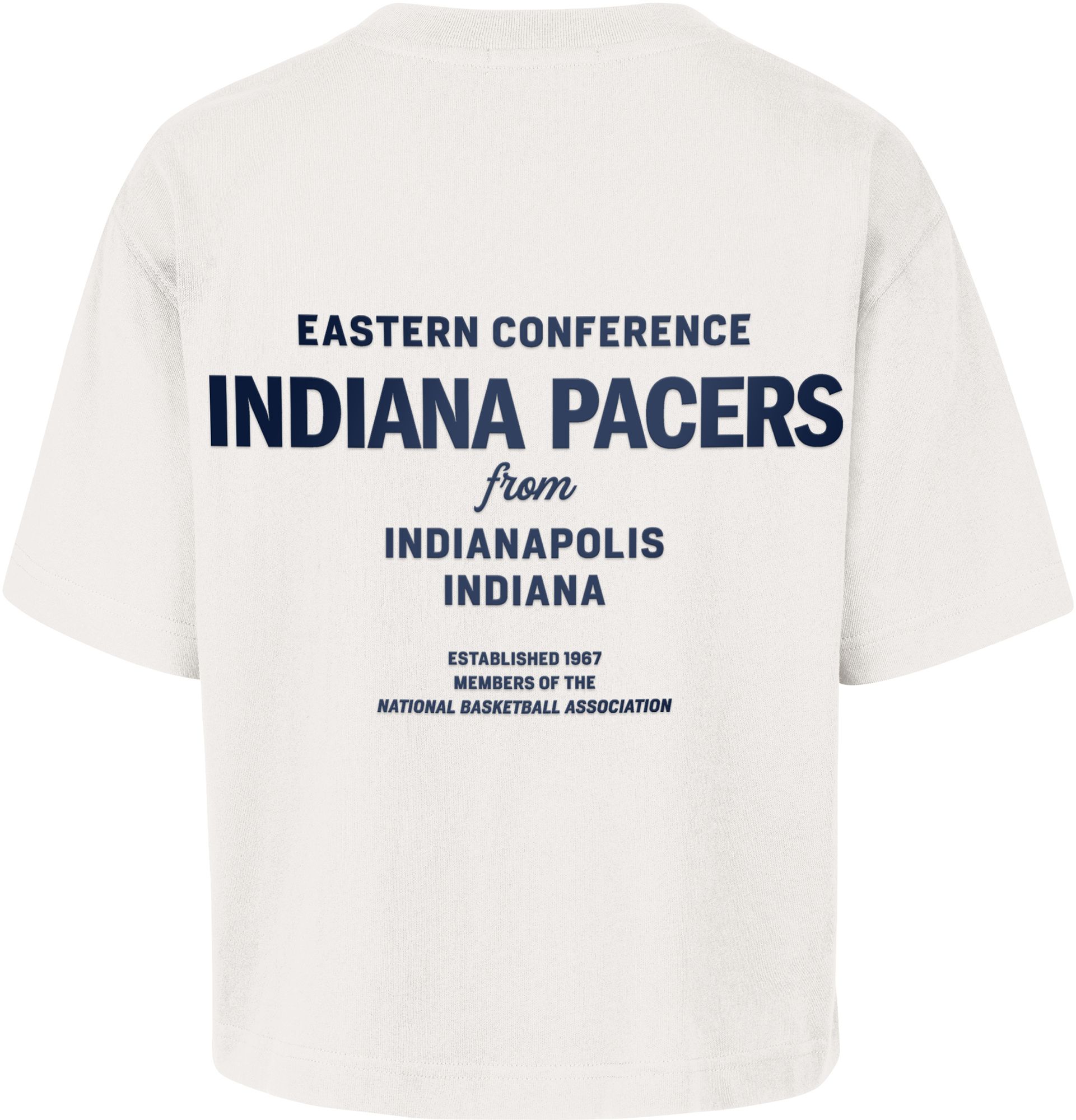 '47 Women's Indiana Pacers Off-White Leon City T-Shirt product image