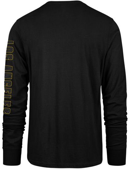 '47 Men's Los Angeles Lakers Black Long Sleeve T-Shirt product image