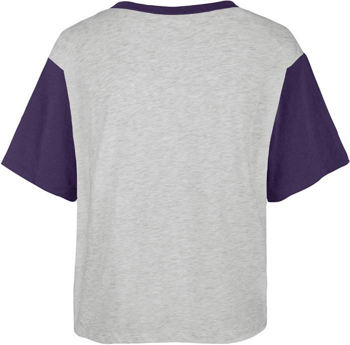 Buy Sexy Women's Los Angeles Lakers Team Basic Logo Crop Top Shirt
