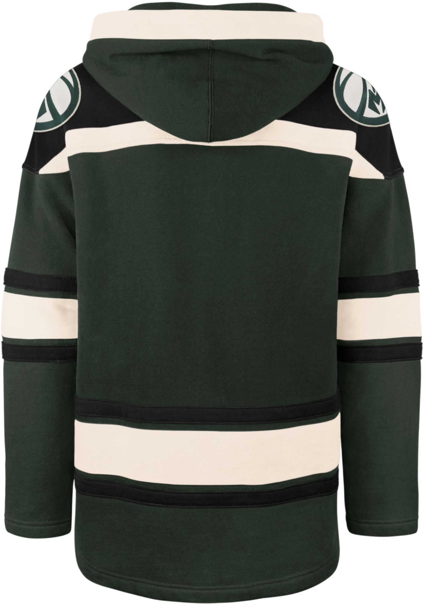 ‘47 Men's Milwaukee Bucks Green Lacer Hoodie product image