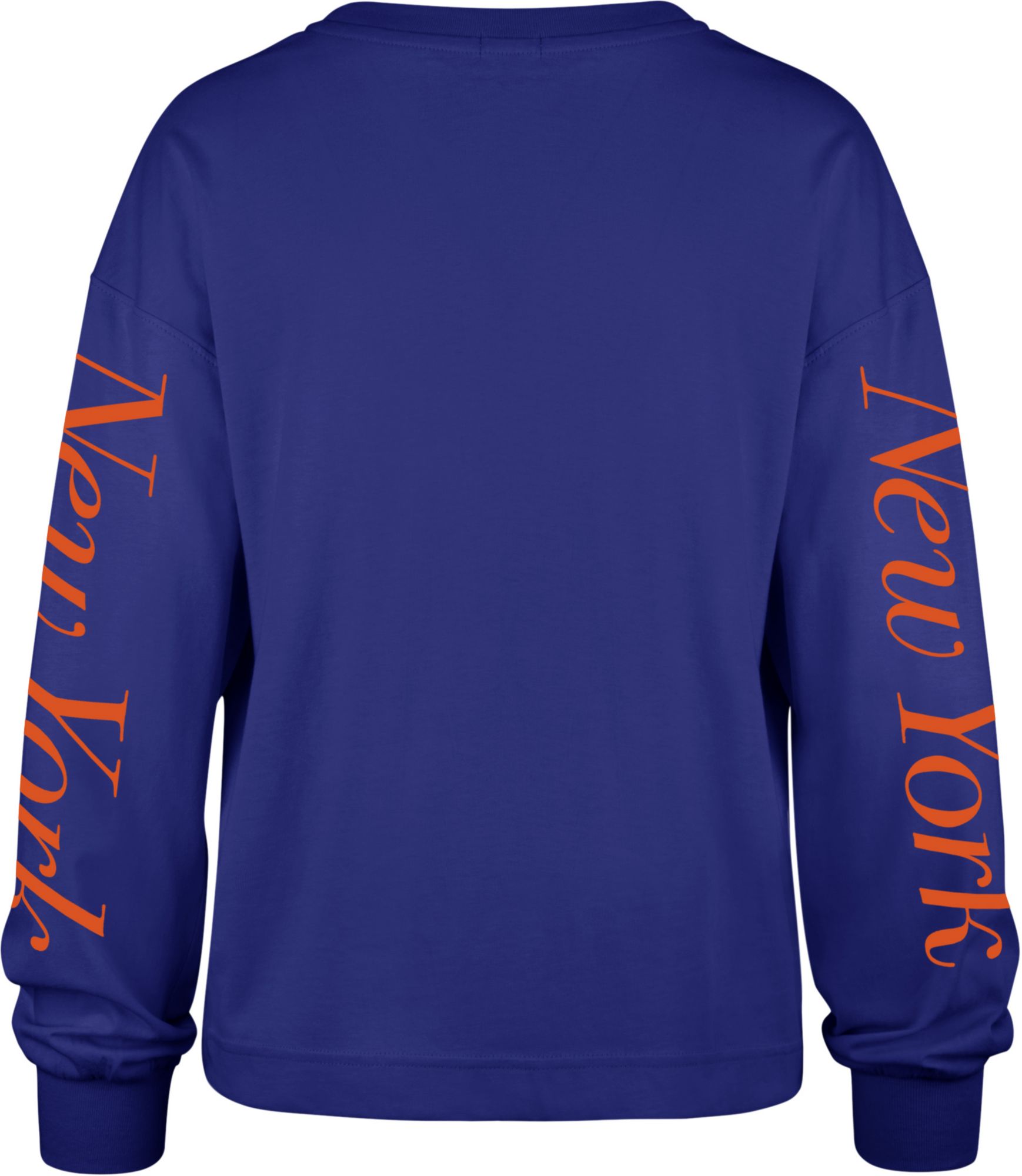 '47 Women's New York Knicks Blue Long Sleeve T-Shirt product image