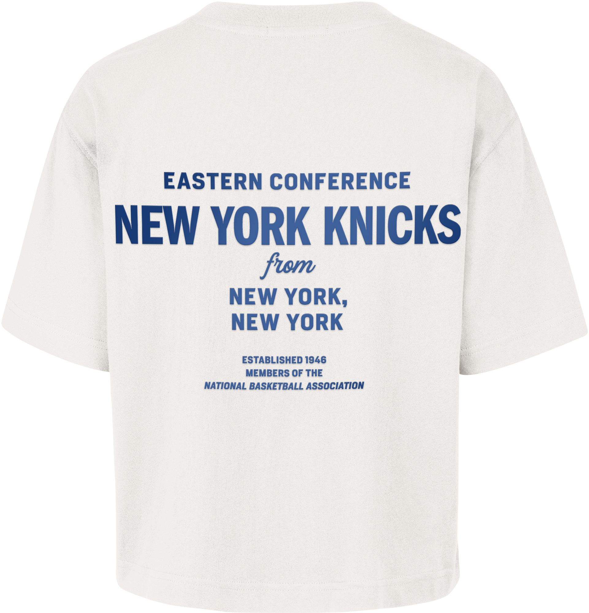 '47 Women's New York Knicks Off-White Leon City T-Shirt product image