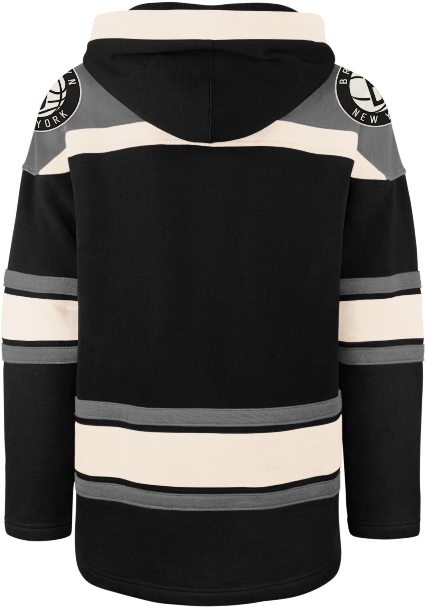 ‘47 Men's Brooklyn Nets Black Lacer Hoodie product image