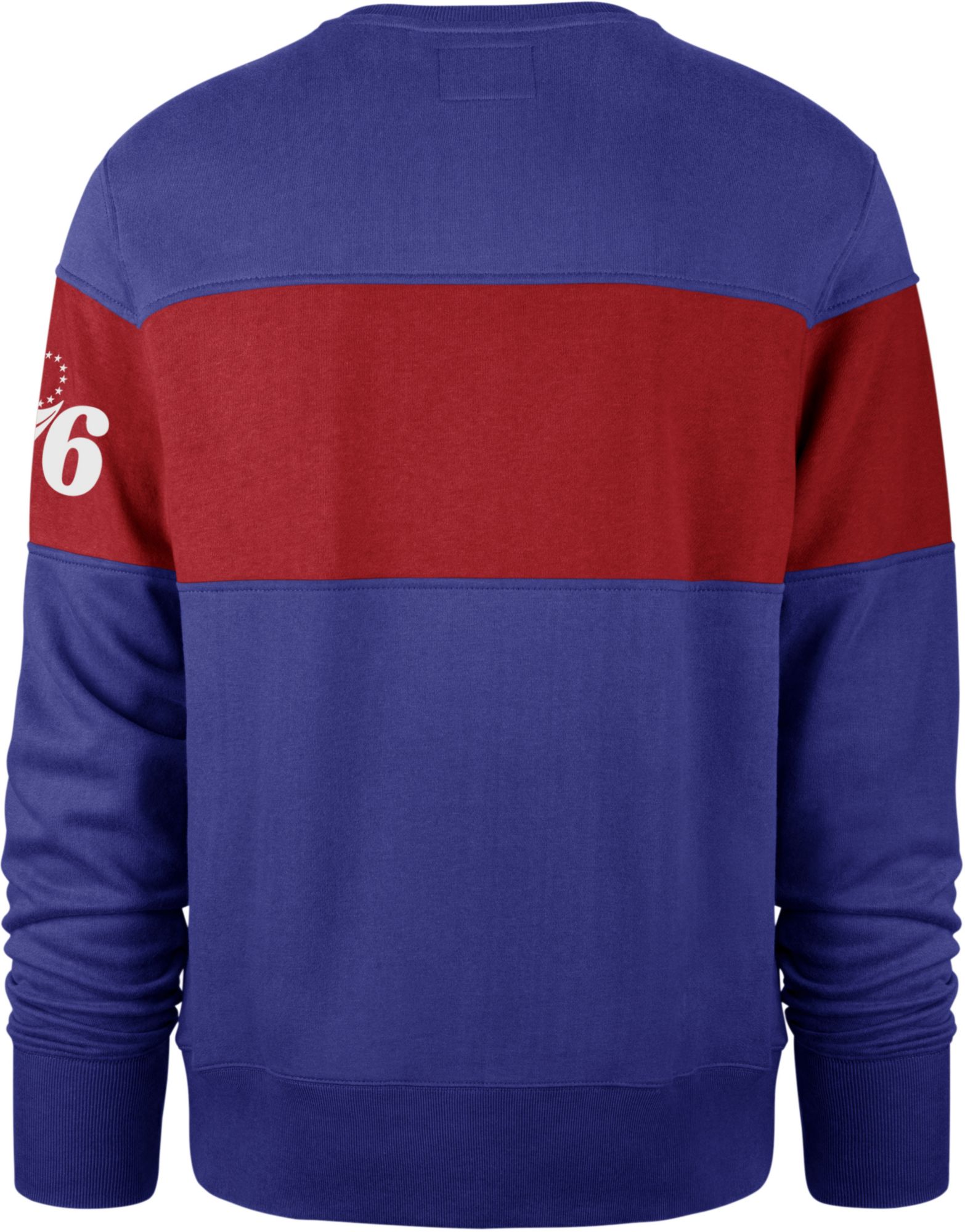 ‘47 Men's Philadelphia 76ers Royal Interstate Crewneck Sweatshirt product image
