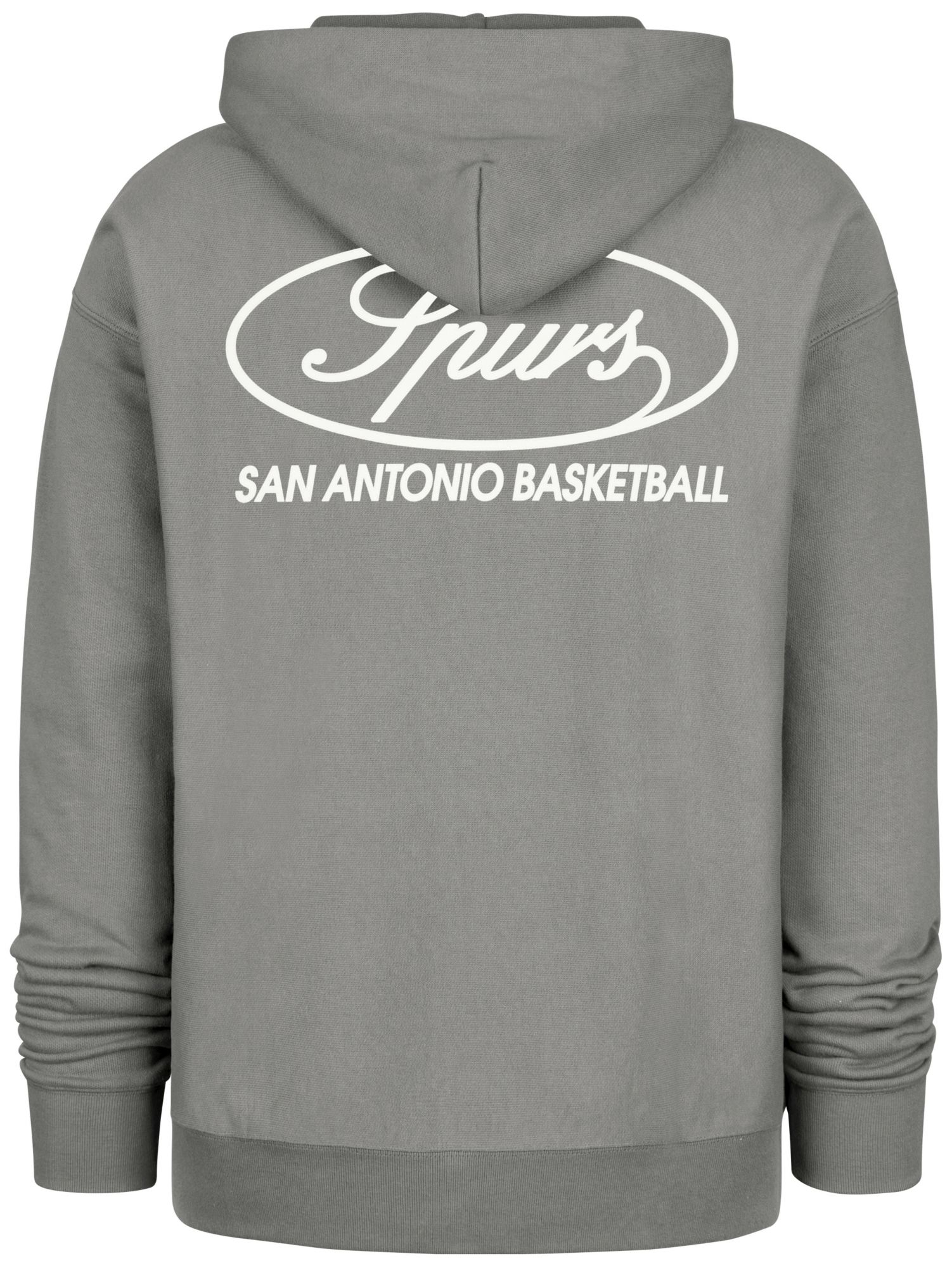 '47 Men's San Antonio Spurs Grey Triple Double Hoodie product image