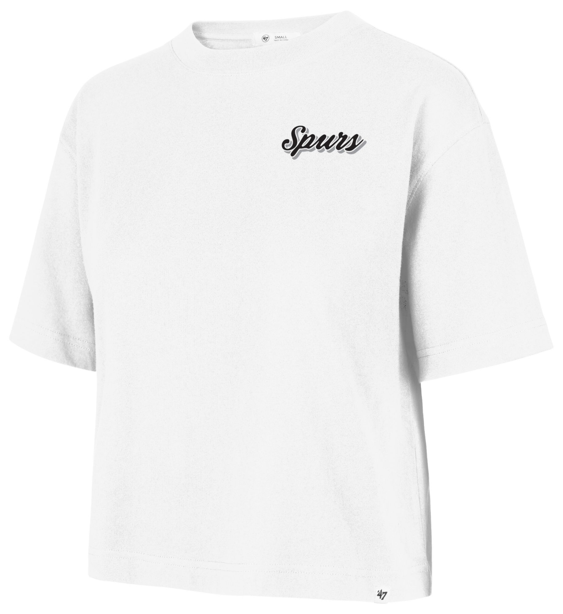 '47 Women's San Antonio Spurs White Collage Reed City T-Shirt product image