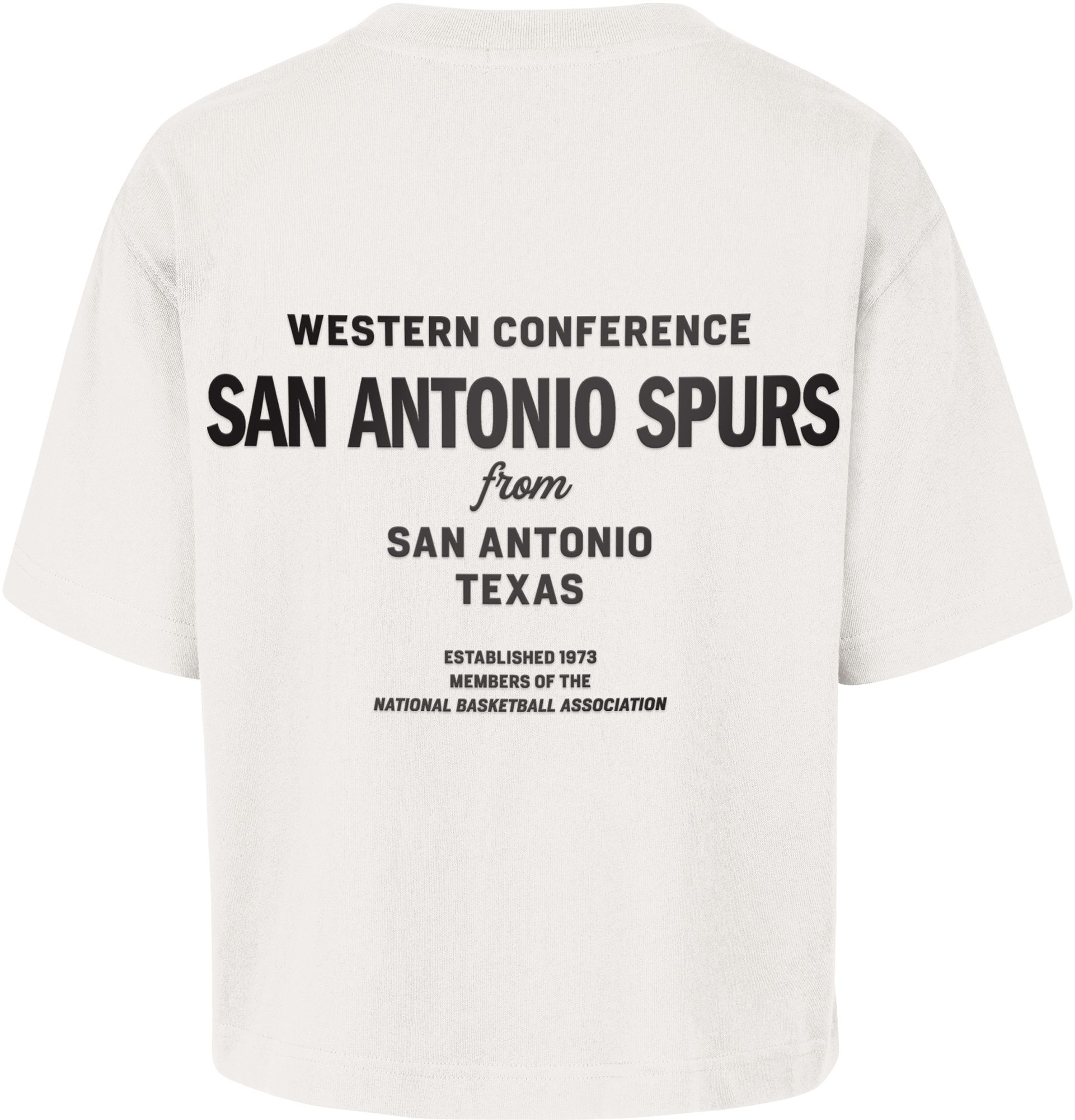 '47 Women's San Antonio Spurs Off-White Leon City T-Shirt product image