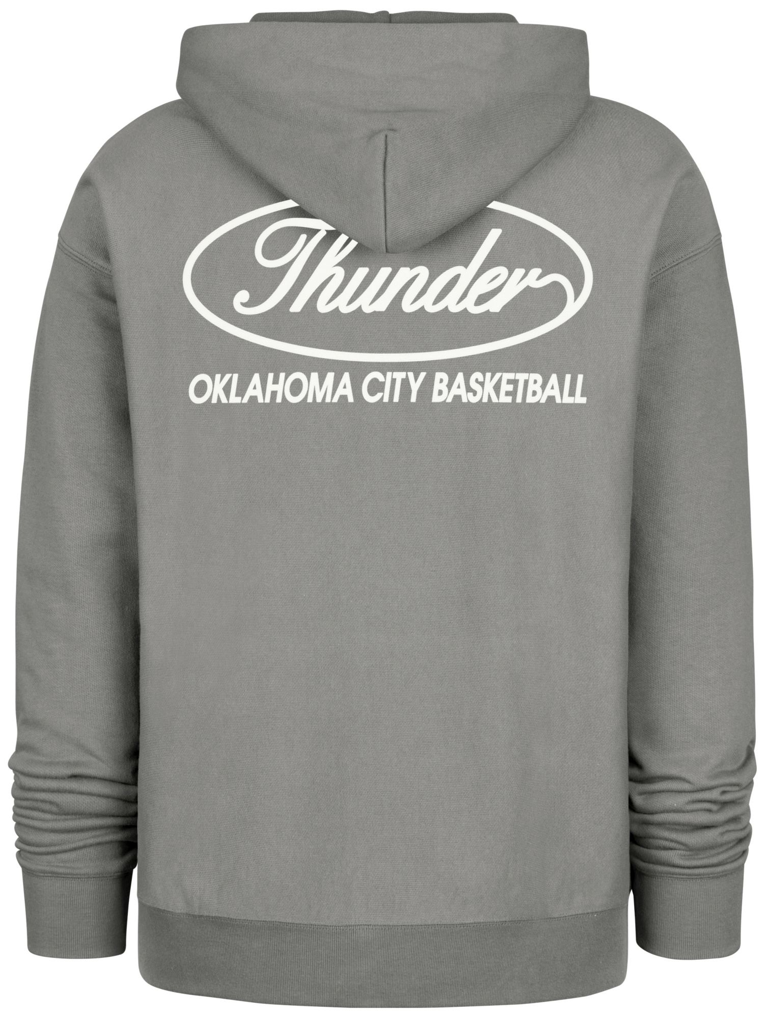'47 Men's Oklahoma City Thunder Grey Triple Double Hoodie product image