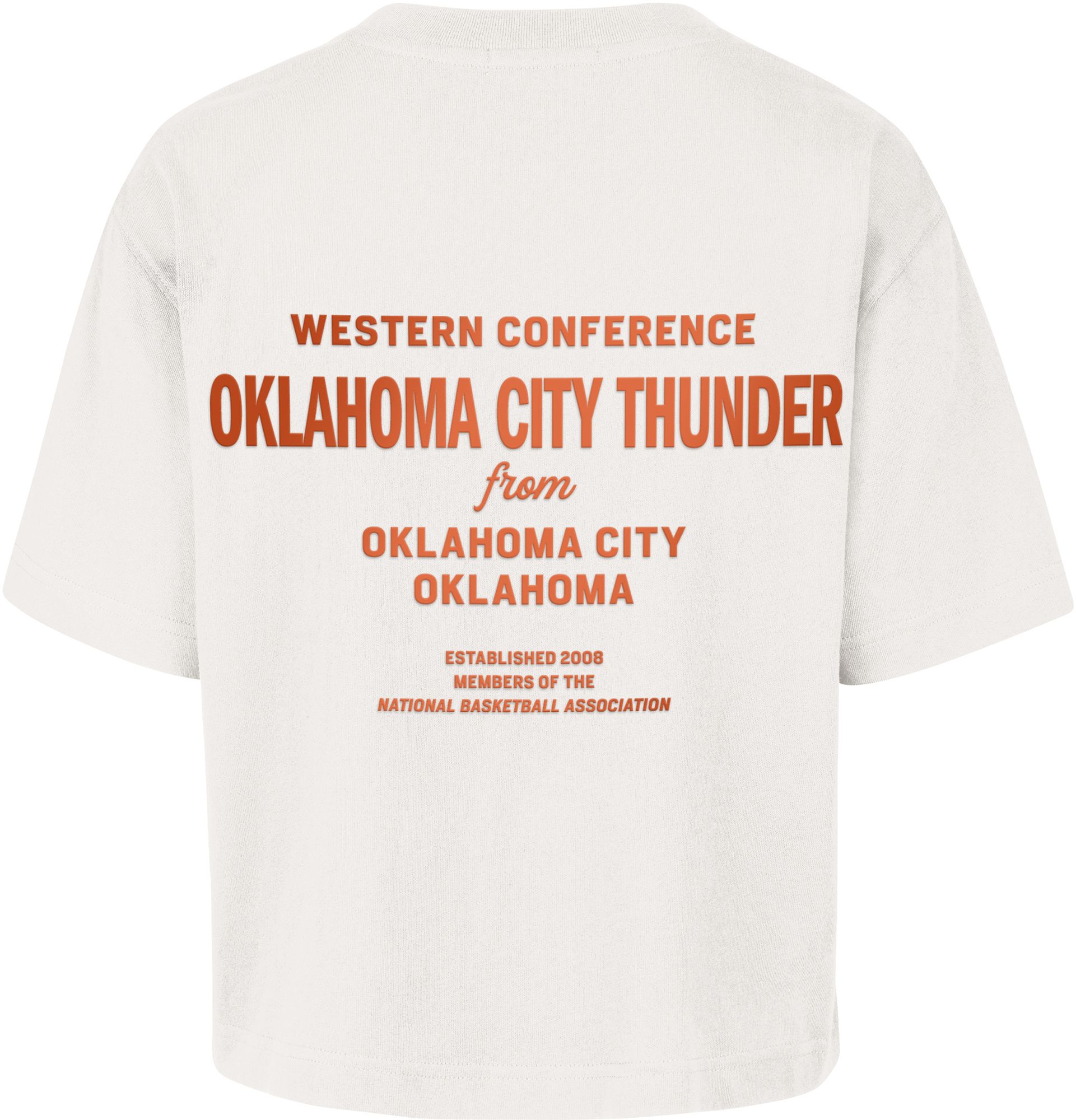 '47 Women's Oklahoma City Thunder Off-White Leon City T-Shirt product image