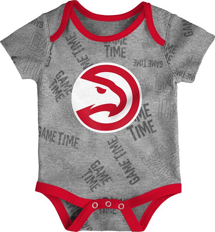 Baby Outerstuff Hawks Game Time 3-Piece Creeper Set - Hawks Shop