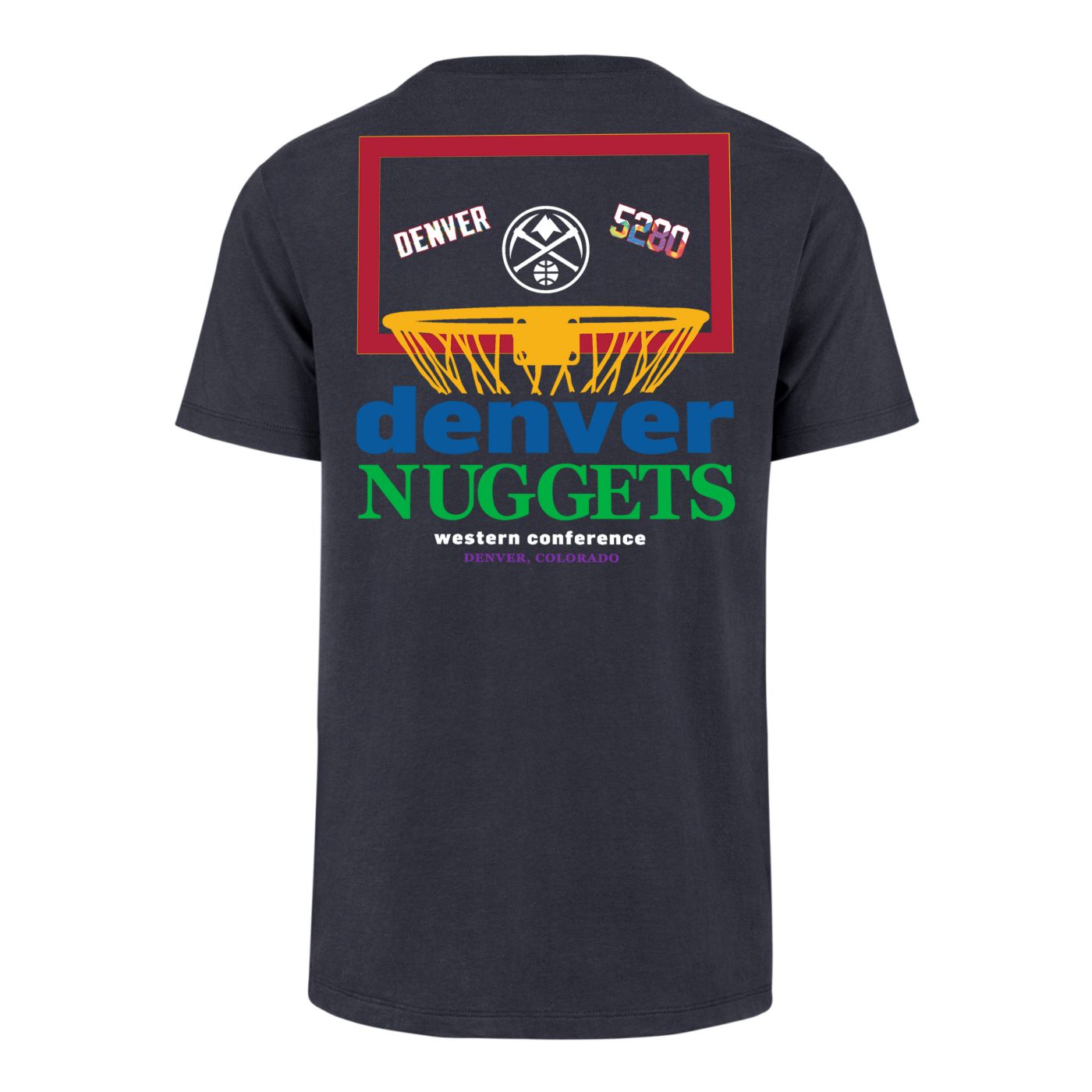 47 Brand Adult 2024 25 City Edition Denver Nuggets Backer T Shirt Dick s Sporting Goods