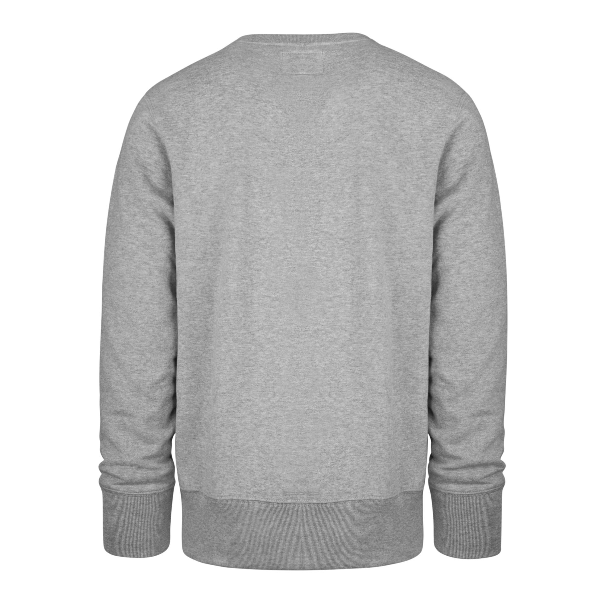'47 Men's Charlotte Hornets Grey Arch Headline Crewneck Sweatshirt product image