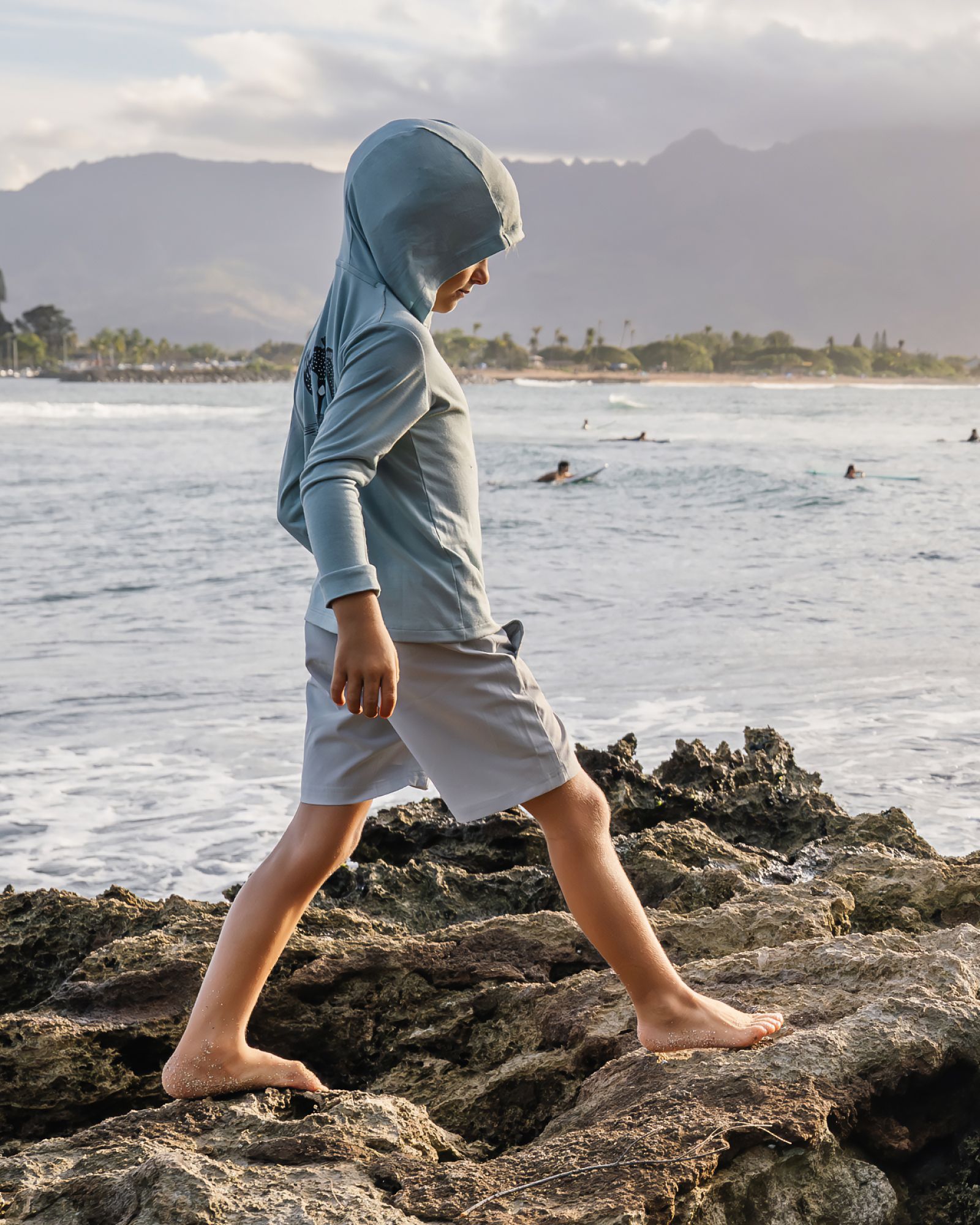 Free Fly Youth Bamboo Shade Graphic Hoodie product image