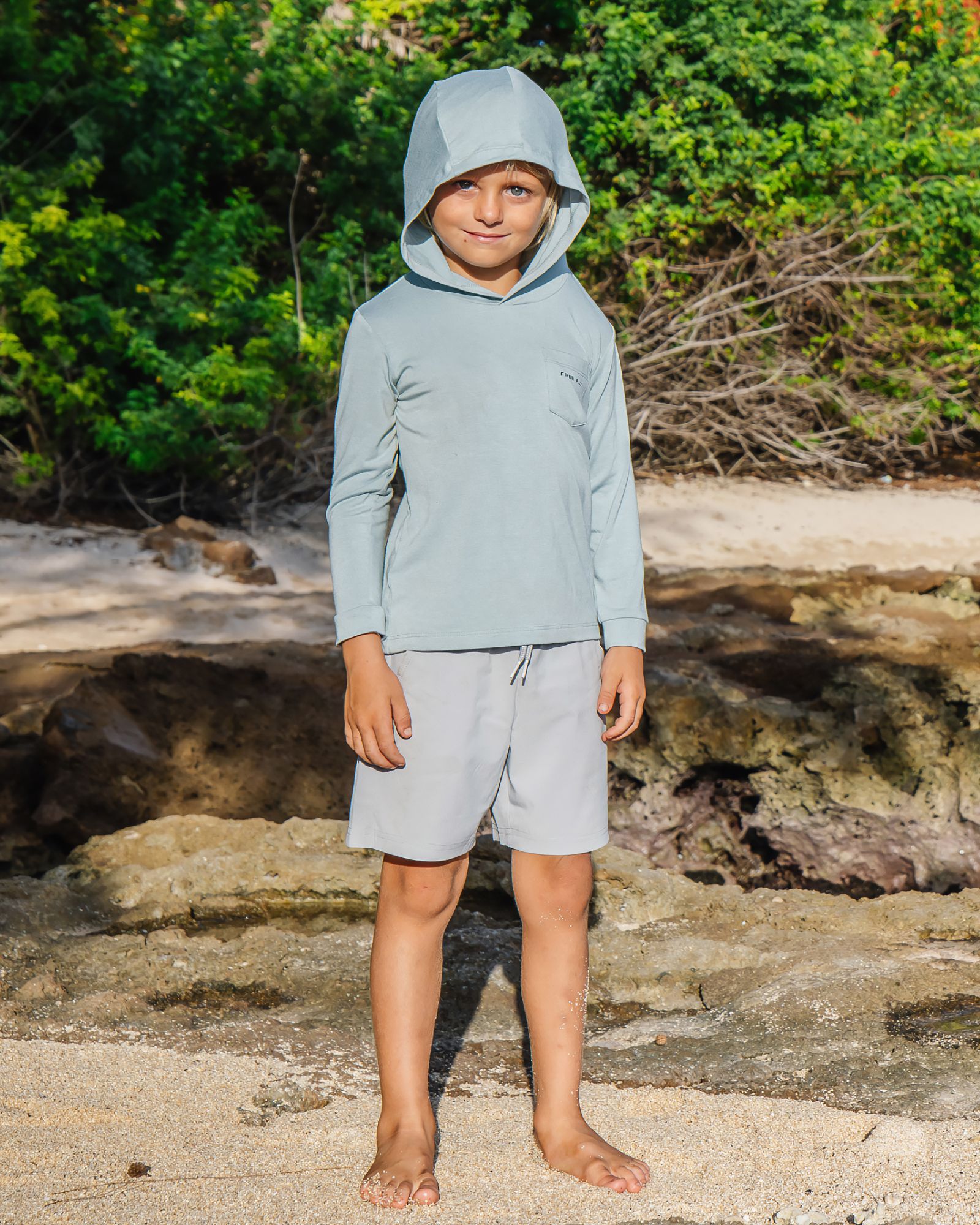 Free Fly Youth Bamboo Shade Graphic Hoodie product image