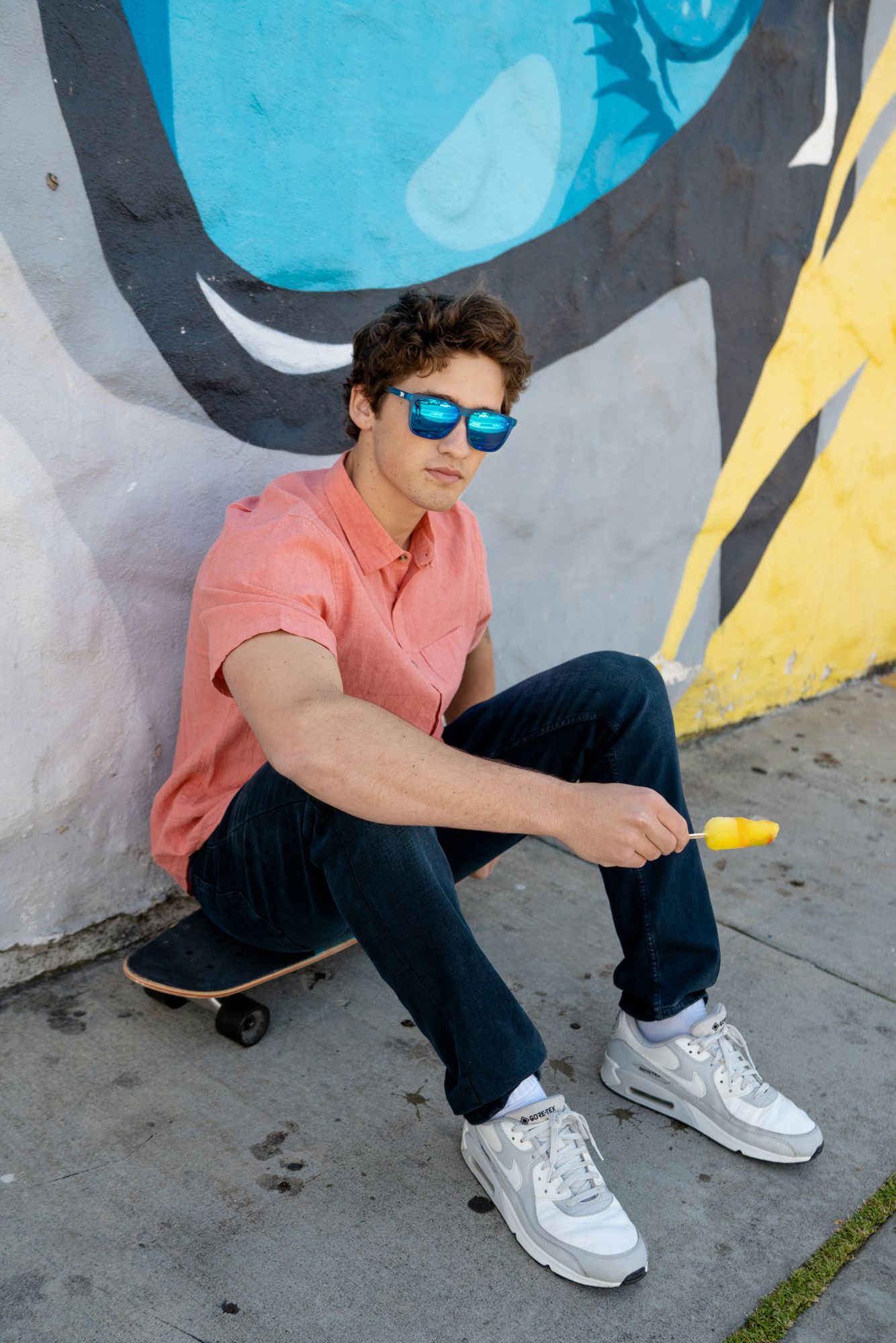 Knockaround Fast Lanes Rocket Pop Polarized Sunglasses product image