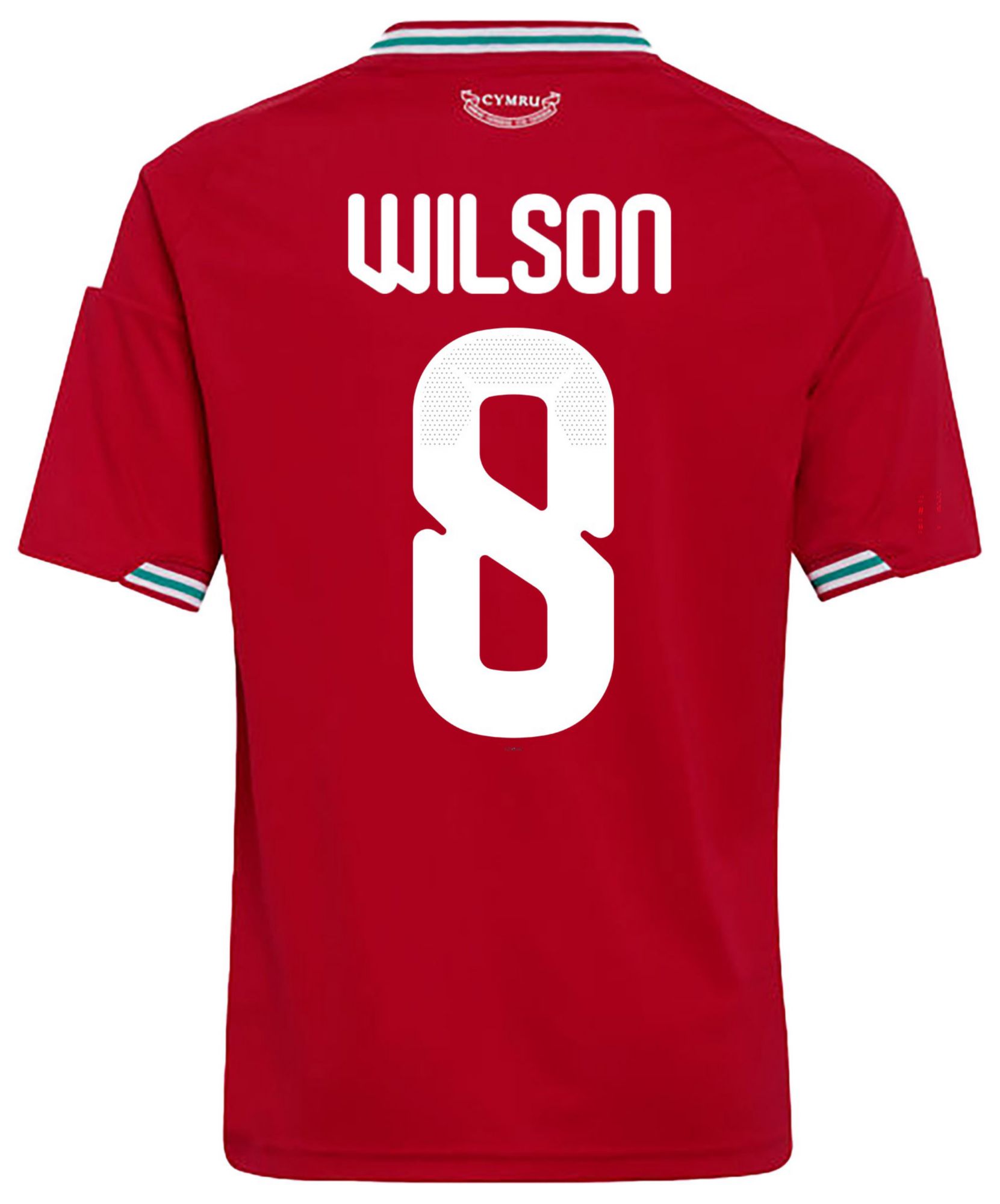 adidas Youth Wales Harry Wilson #8 2026 Home Replica Jersey product image