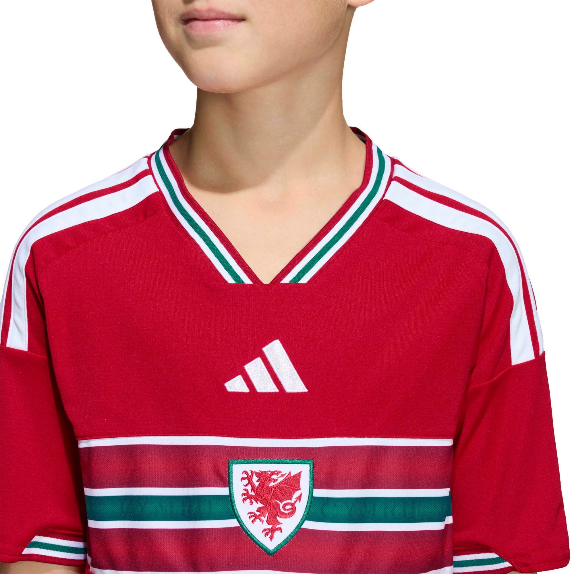 adidas Youth Wales 2026 Home Replica Jersey product image