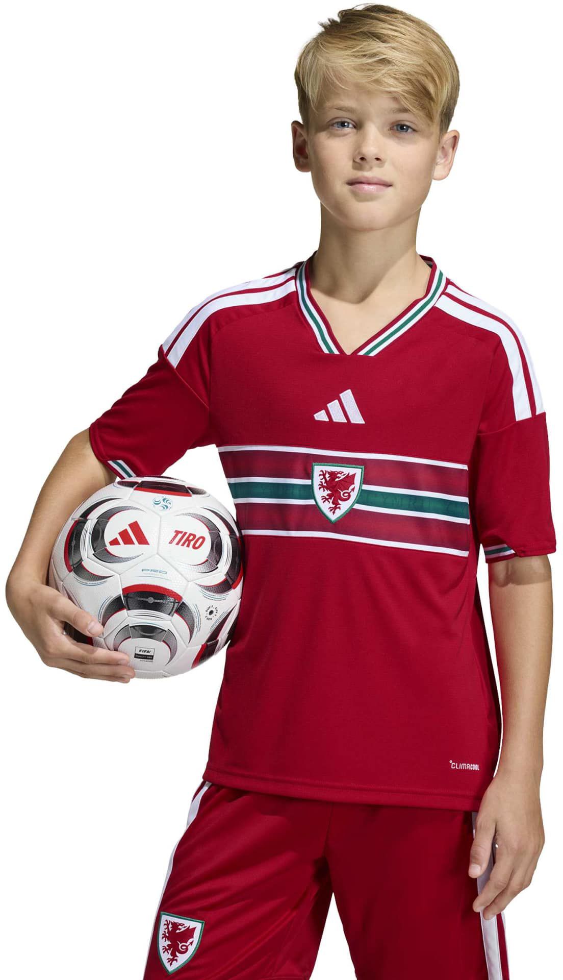 adidas Youth Wales 2026 Home Replica Jersey product image