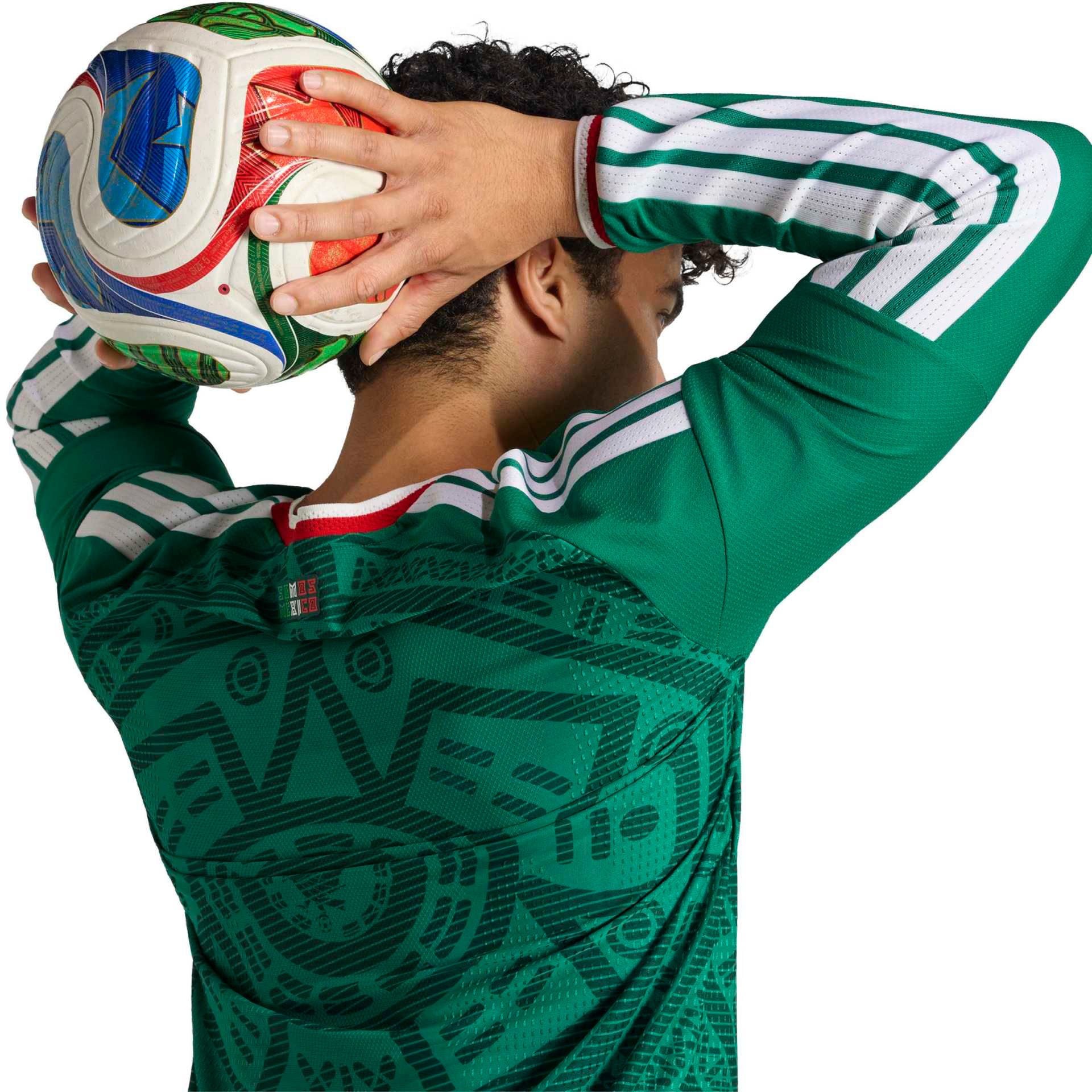 adidas Adult Mexico 2026 Home Long Sleeve Authentic Jersey product image
