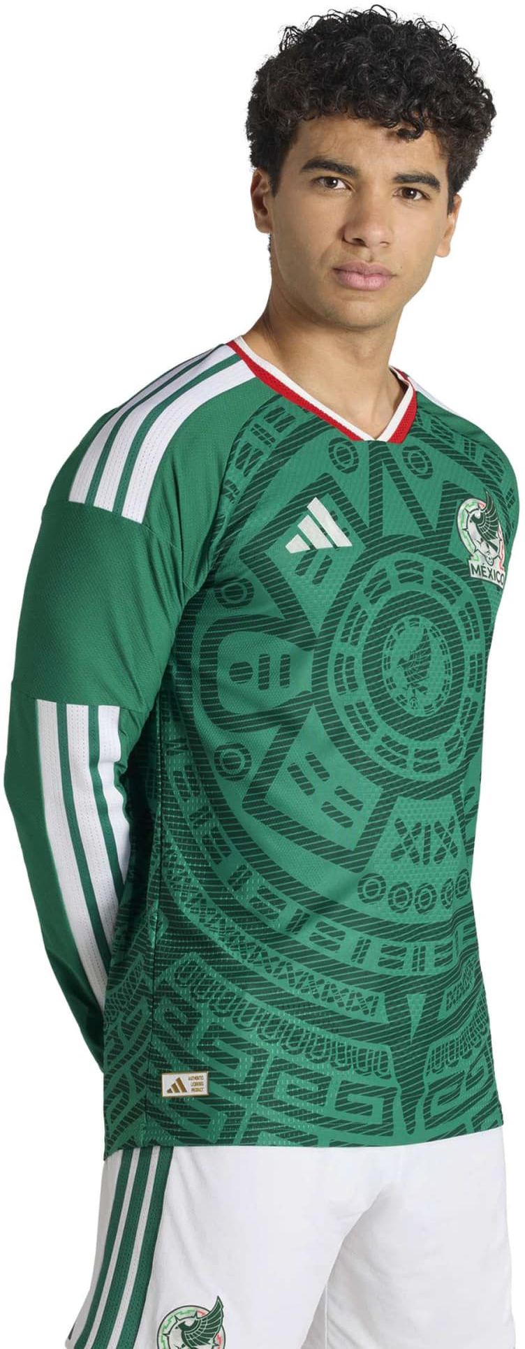 adidas Adult Mexico 2026 Home Long Sleeve Authentic Jersey product image
